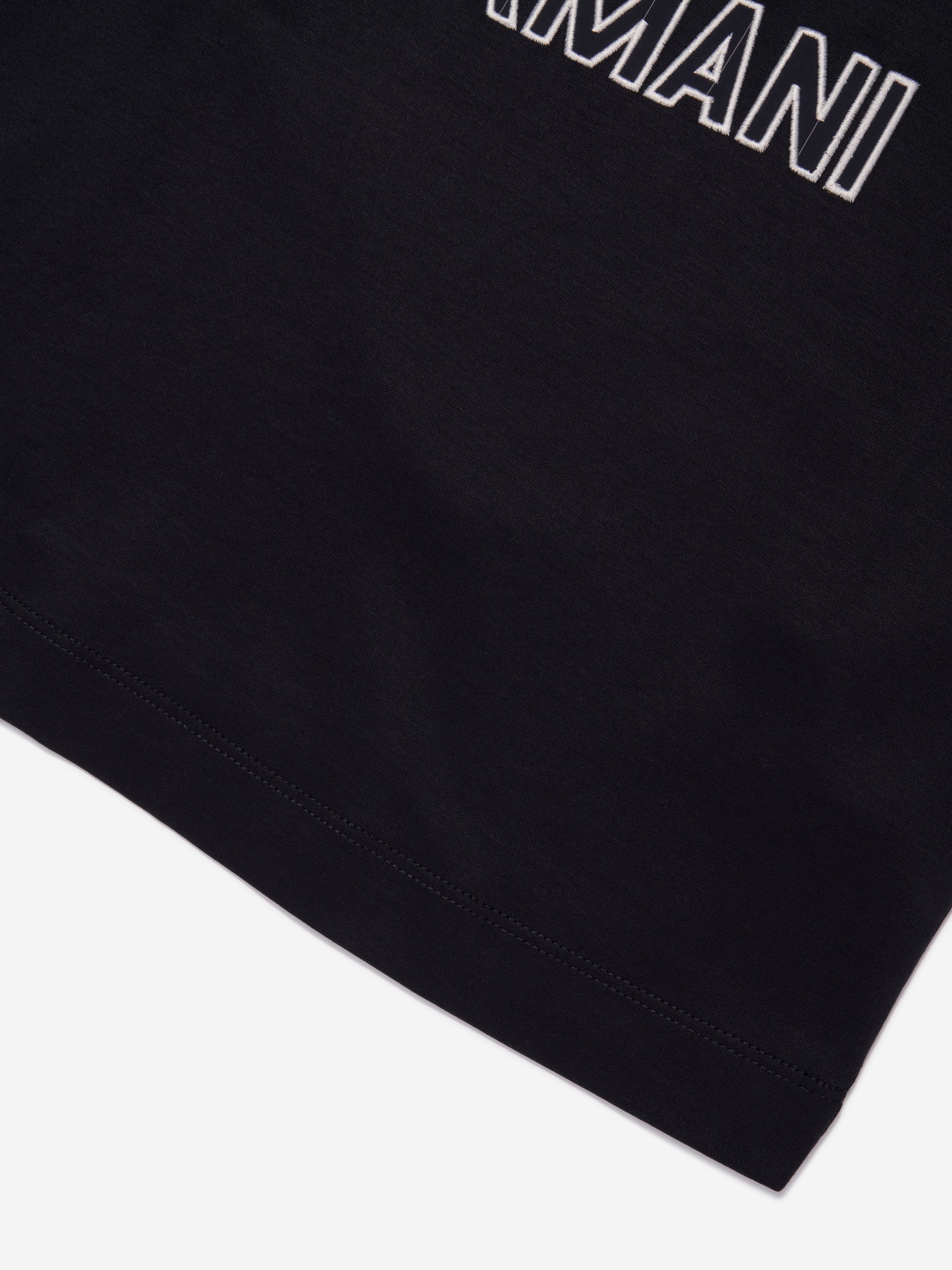 Emporio Armani Boys Logo T-Shirt In Navy Free Shipping Cheap Real