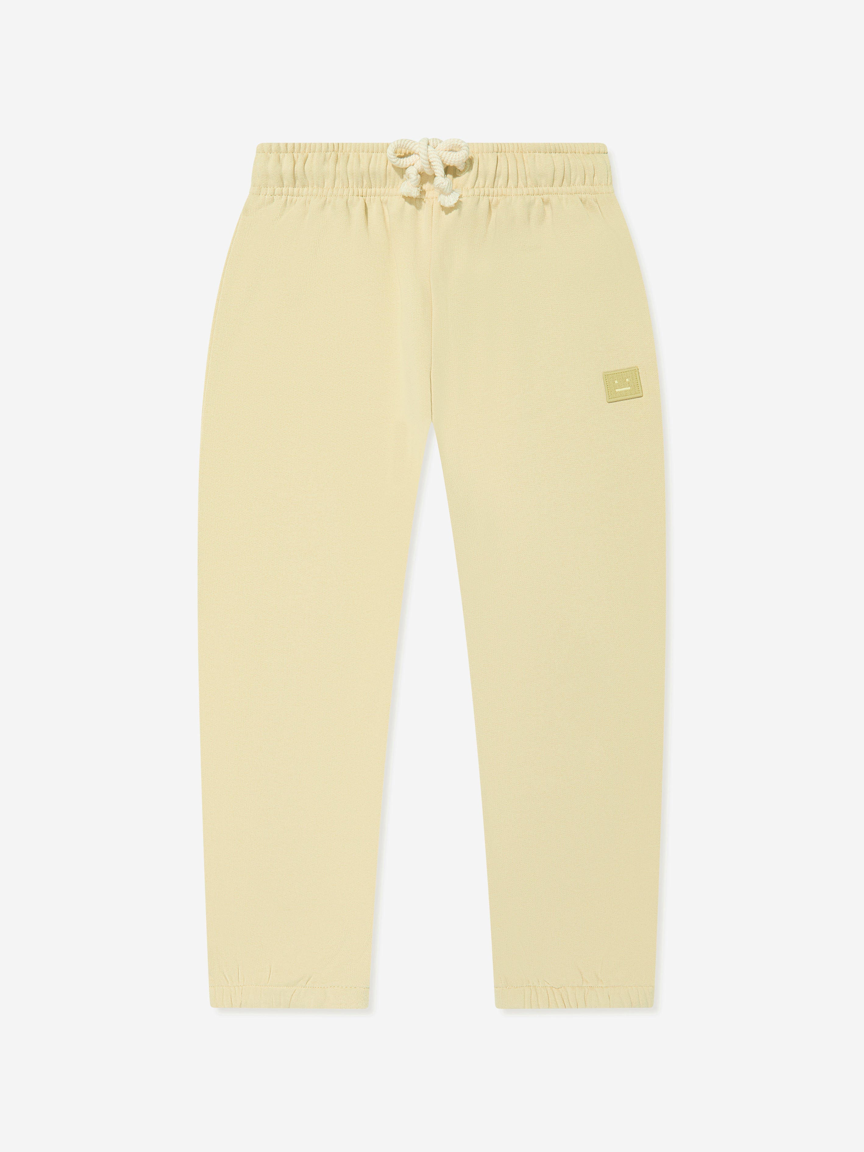 Acne Studios Kids Logo Joggers in Sand Green Order