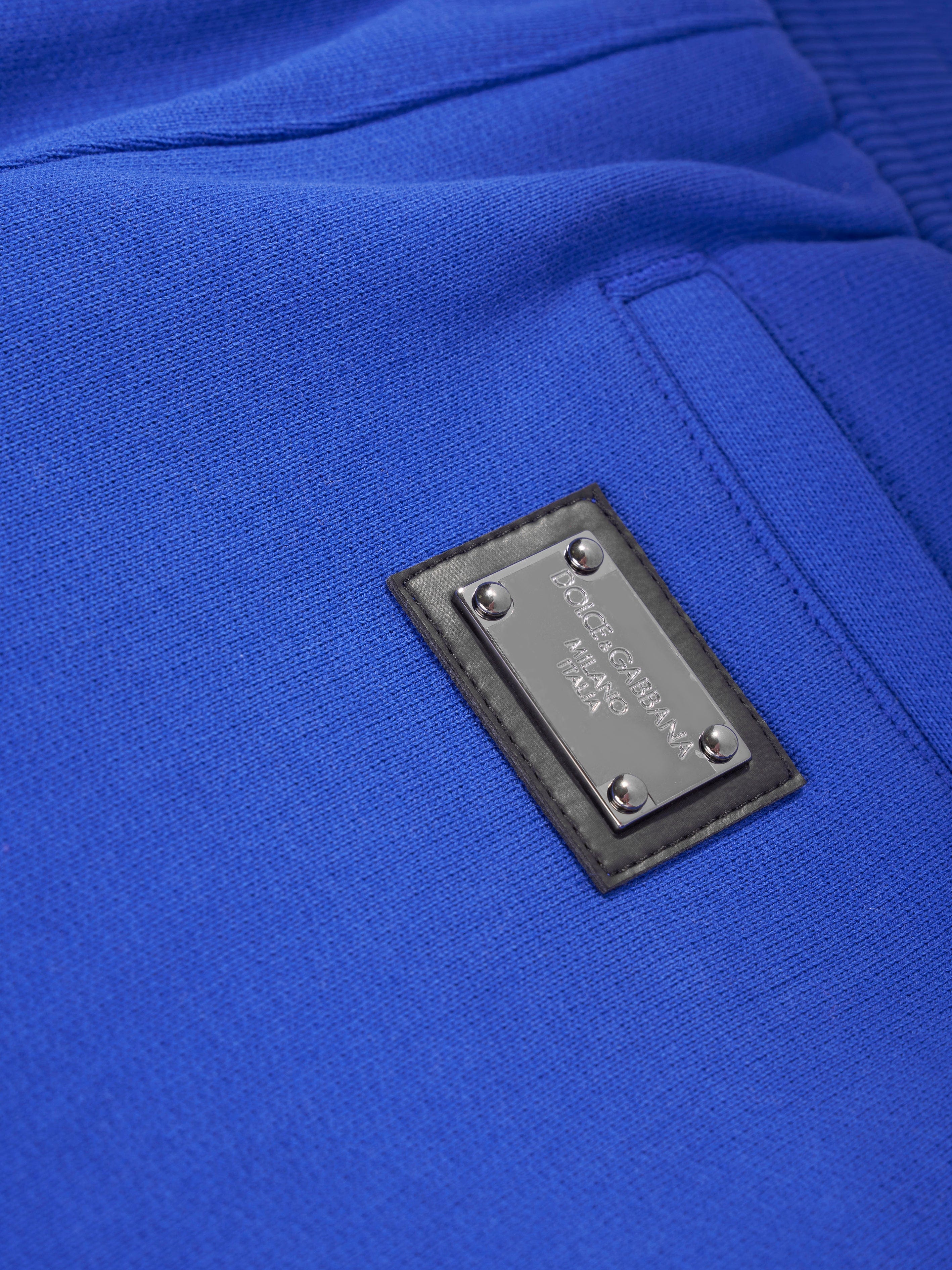 Dolce & Gabbana Baby Boys Logo Joggers in Blue Clearance Latest