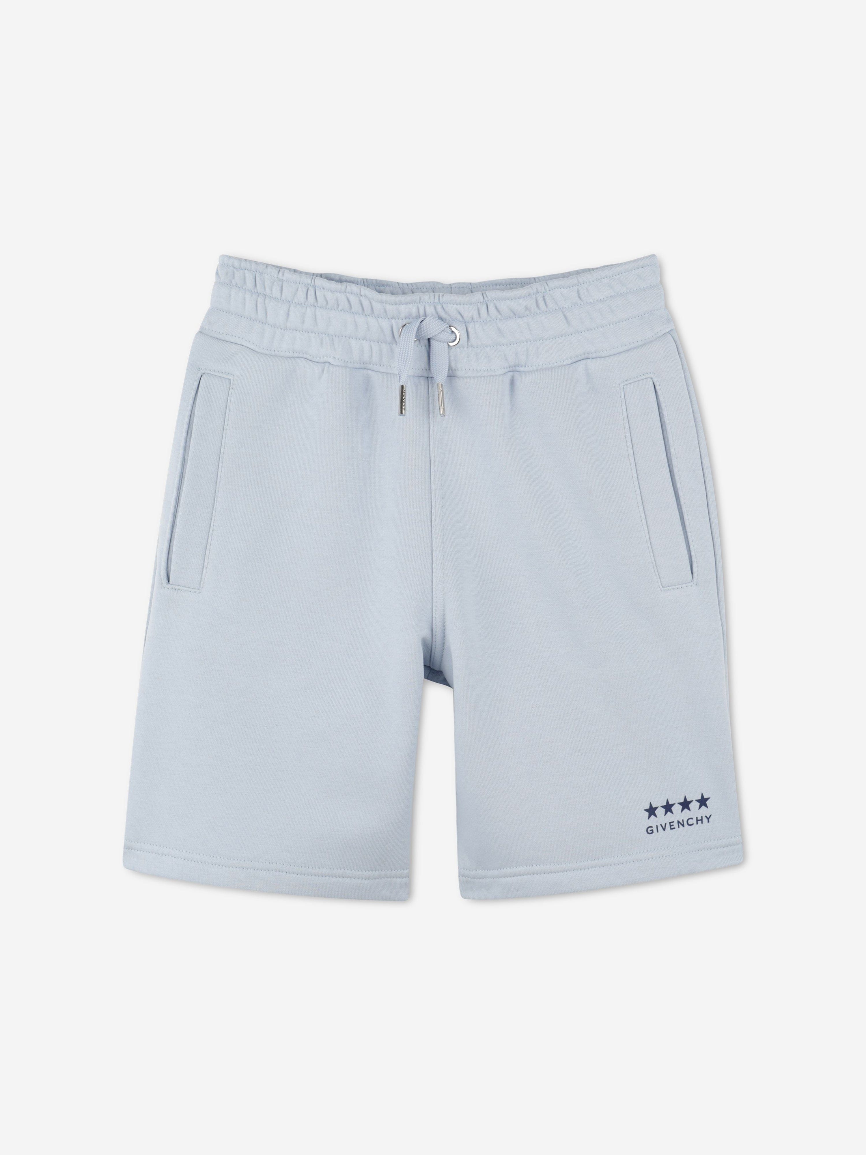 Givenchy Boys Logo Shorts in Blue Buy Cheap Brand New Unisex
