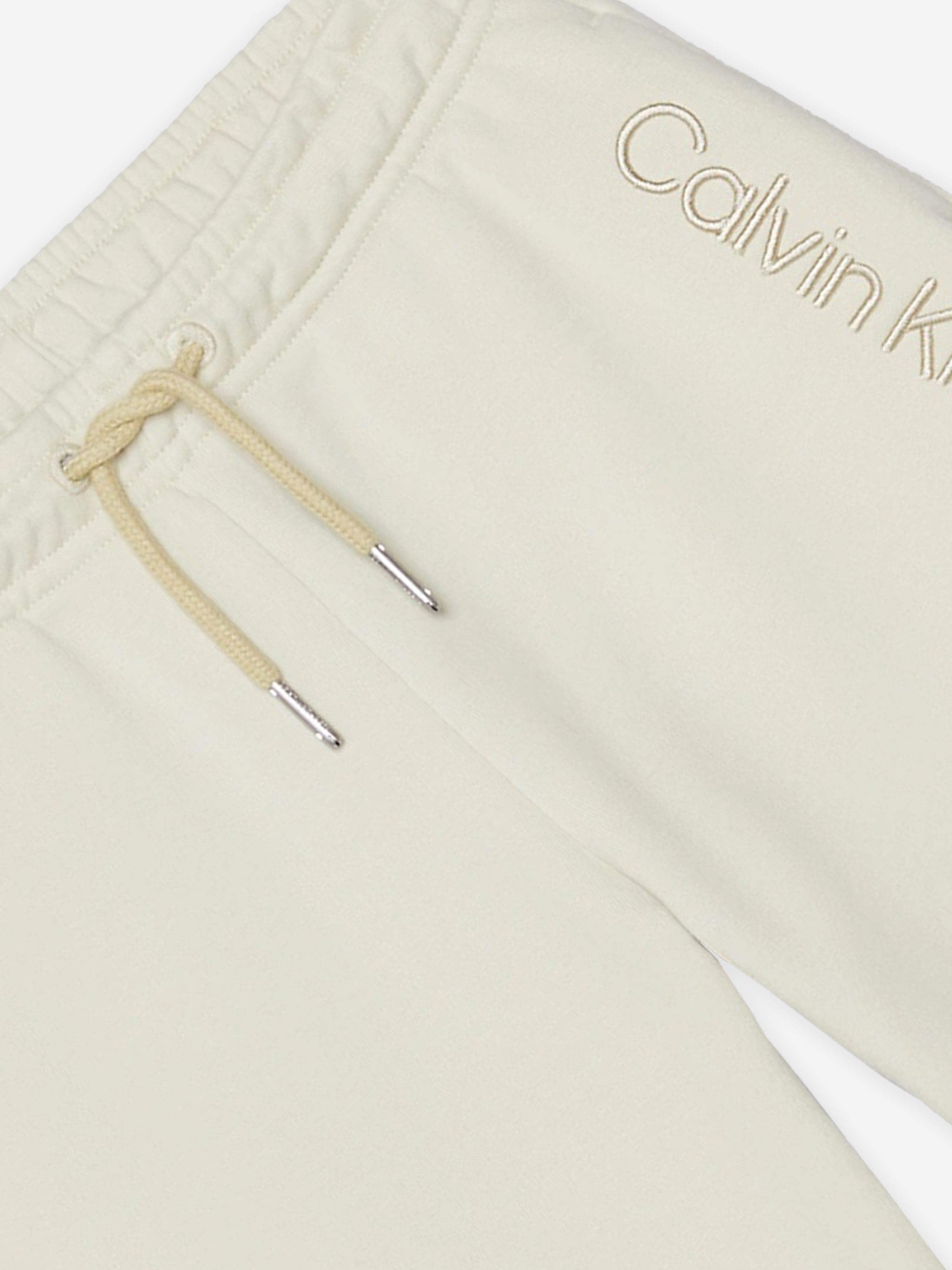 Calvin Klein Jeans Boys 3D Raised Embroidered Shorts in Green Many Kinds Of Cheap Pice