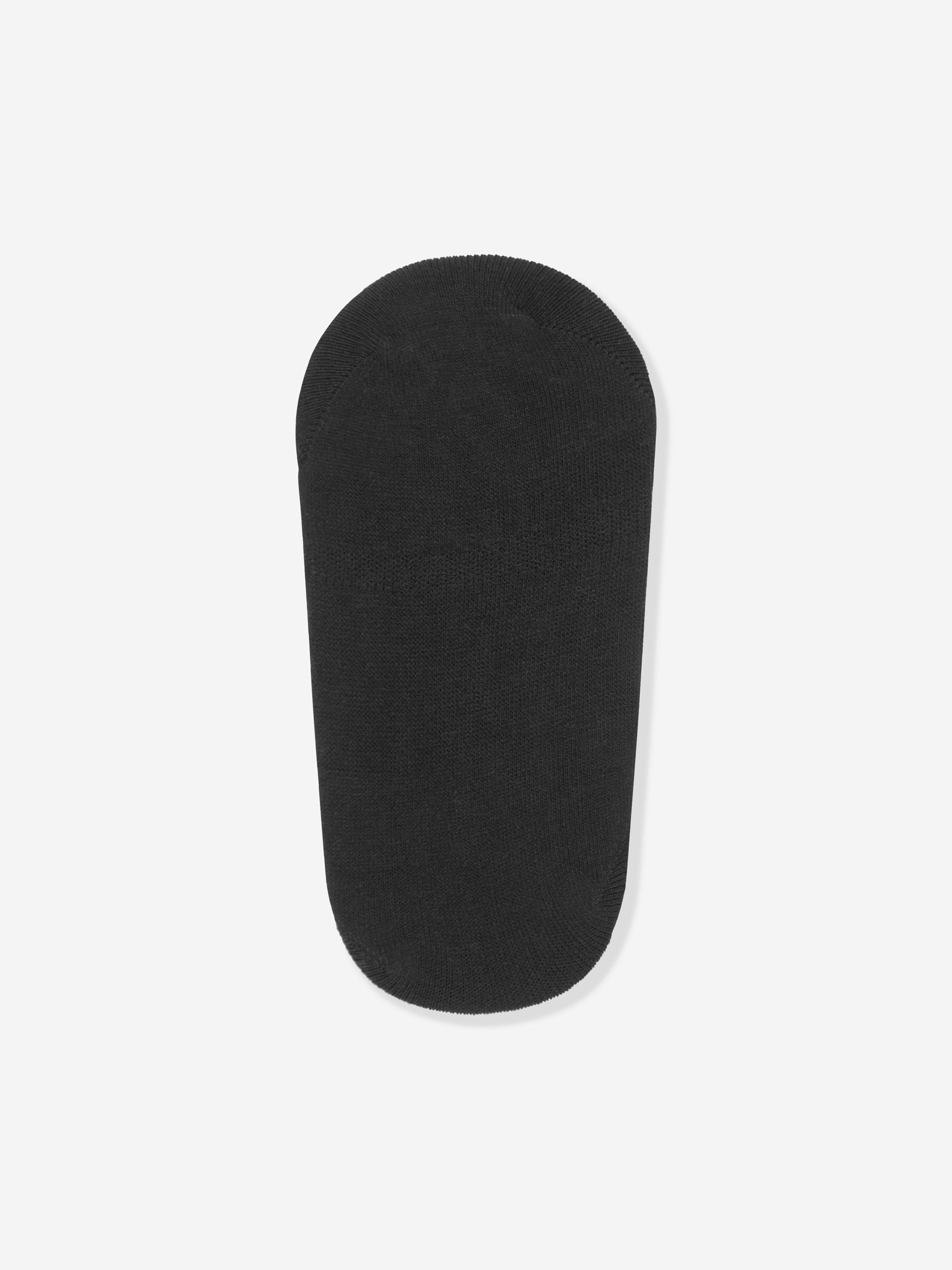 Falke Girls Ballerina No Show Socks in Black Comfortable