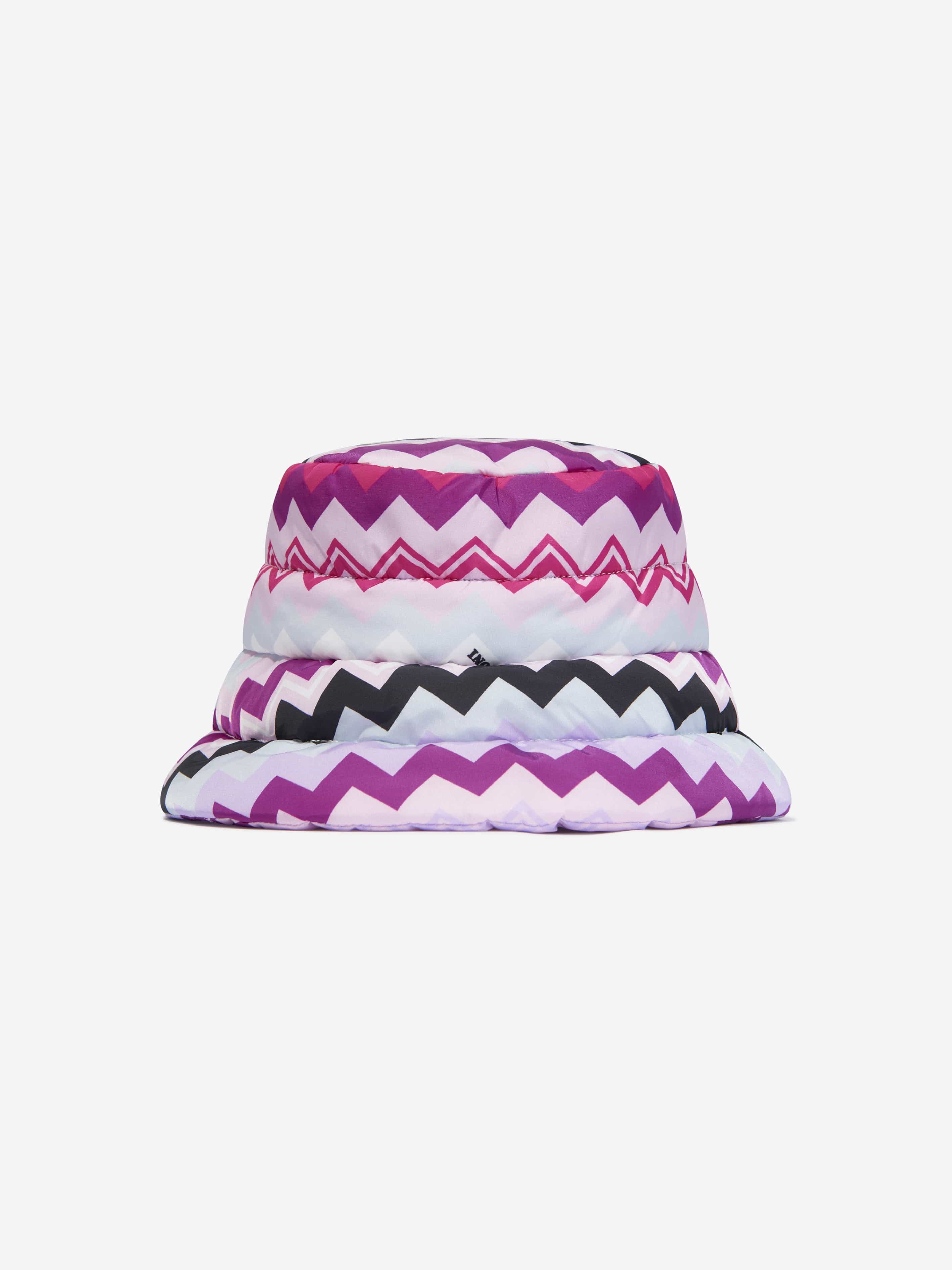 Missoni Girls Zigzag Bucket Hat in Pink Outlet Best Pices