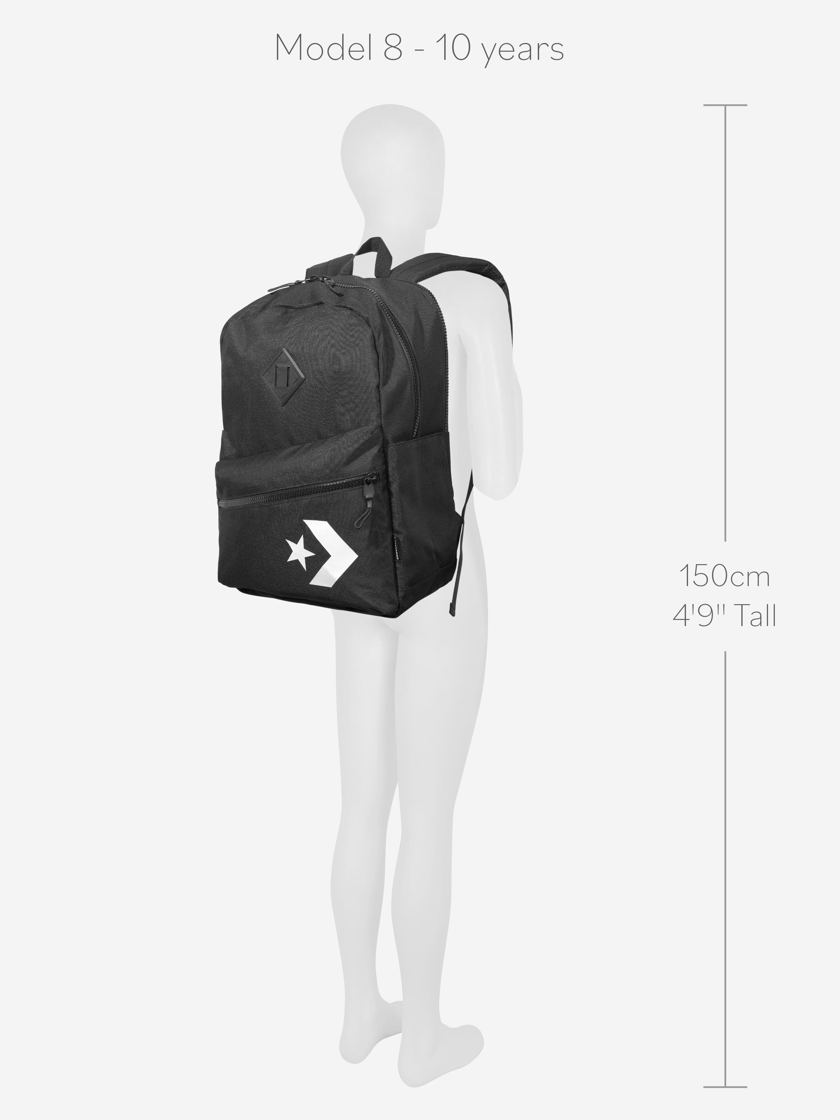Converse Kids Star Chevron Backpack in Black (45cm) Manchester Cheap Pice