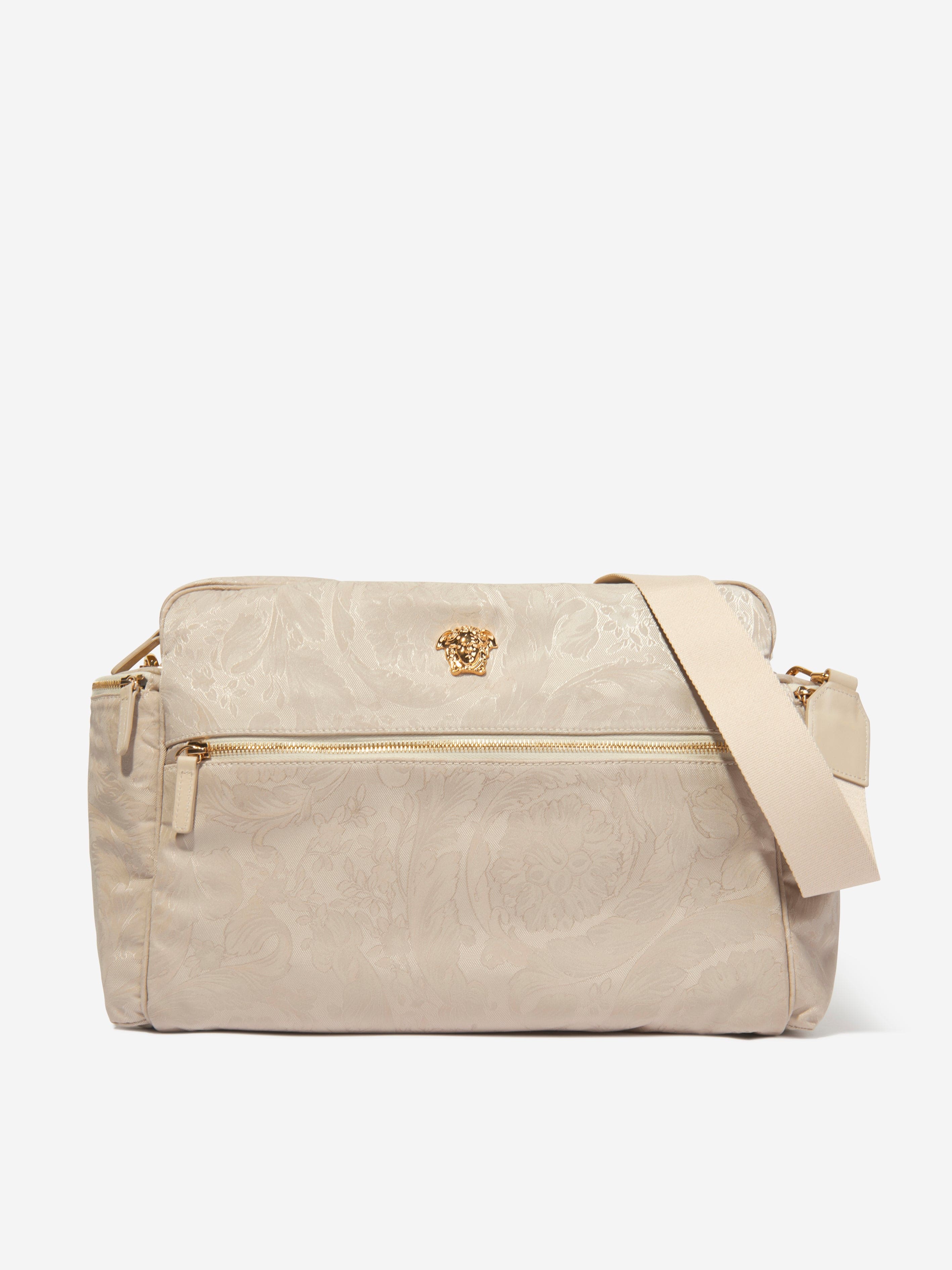 Versace Baby Barocco Logo Changing Bag in Beige (40cm) Clearance Footlocker Finishline