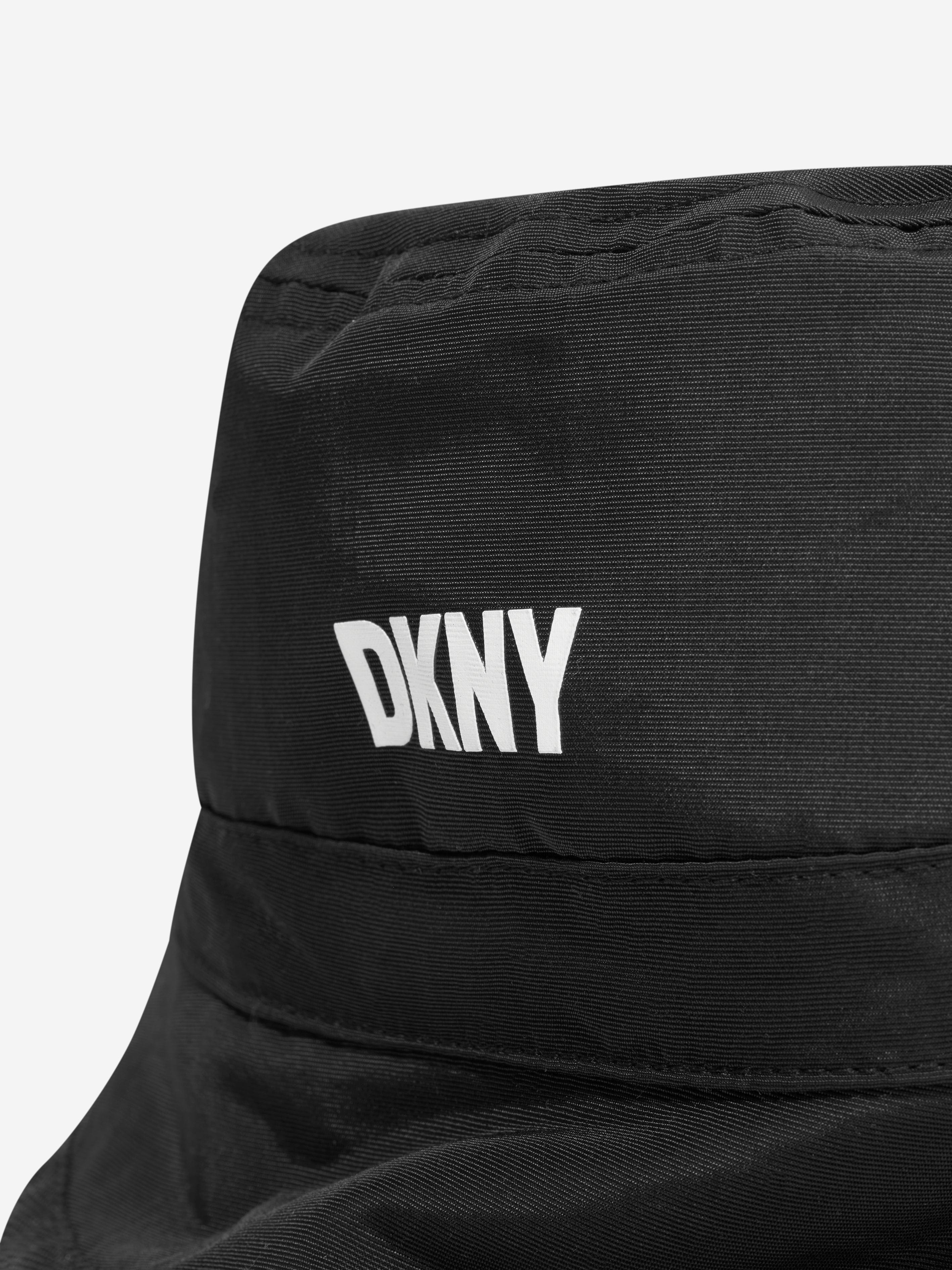 DKNY Girls Reversible Bucket Hat in Black Discount Order