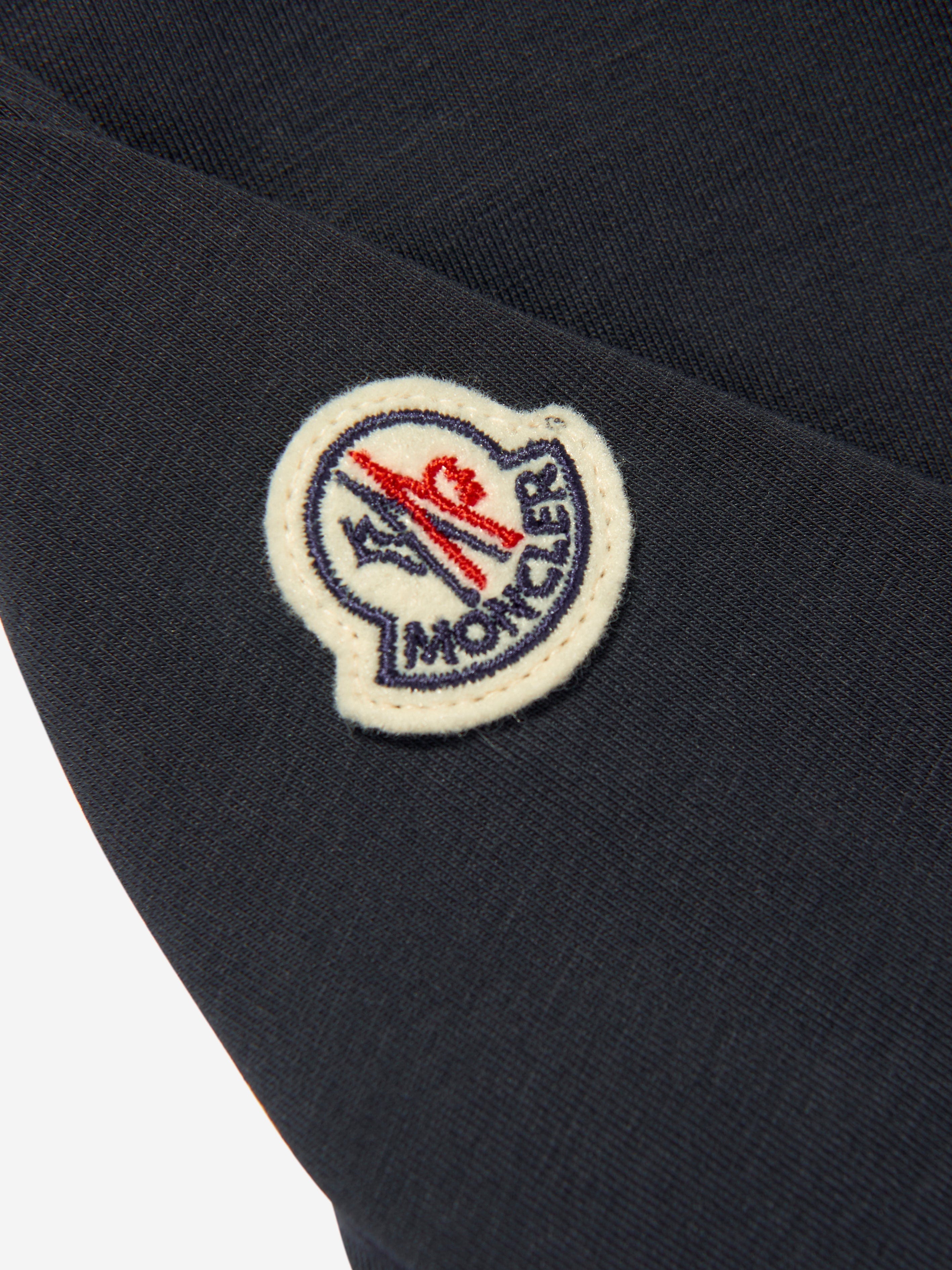 Moncler Enfant Baby Boys Long Sleeve Logo T-Shirt in Navy Free Shipping Deals