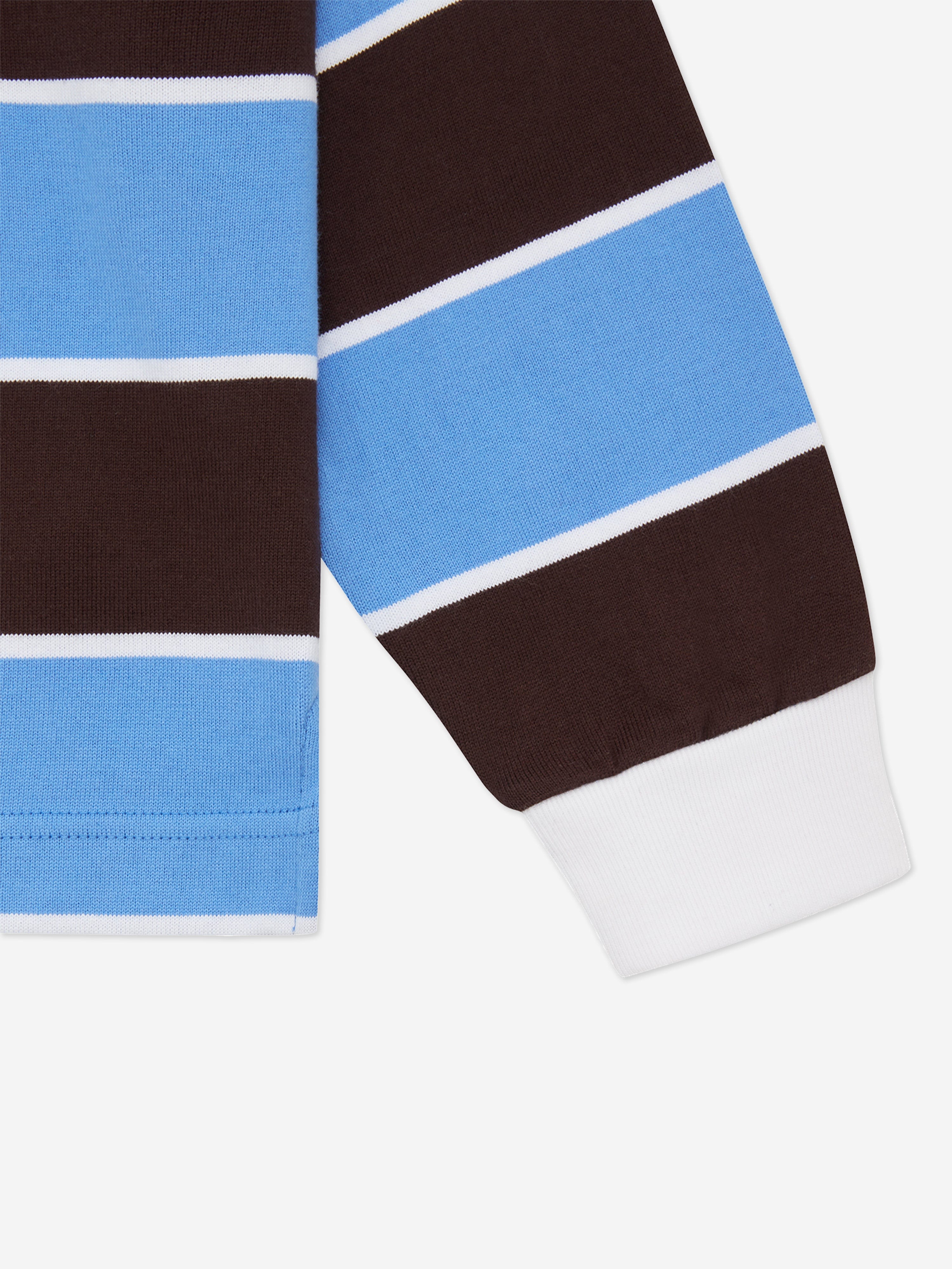 Billionaire Boys Club Boys Striped Rugby Shirt in Blue Cheap Comfortable