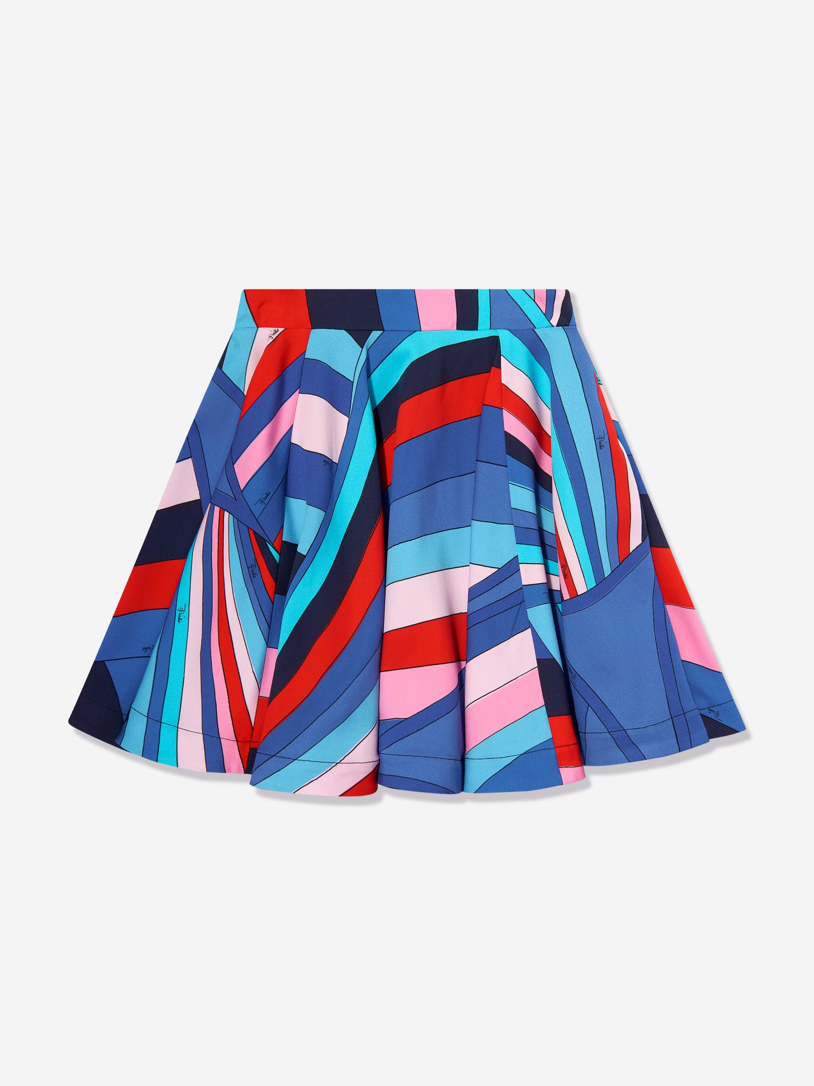 Girls Iride Print Skirt in Multicolour Official Sale Online