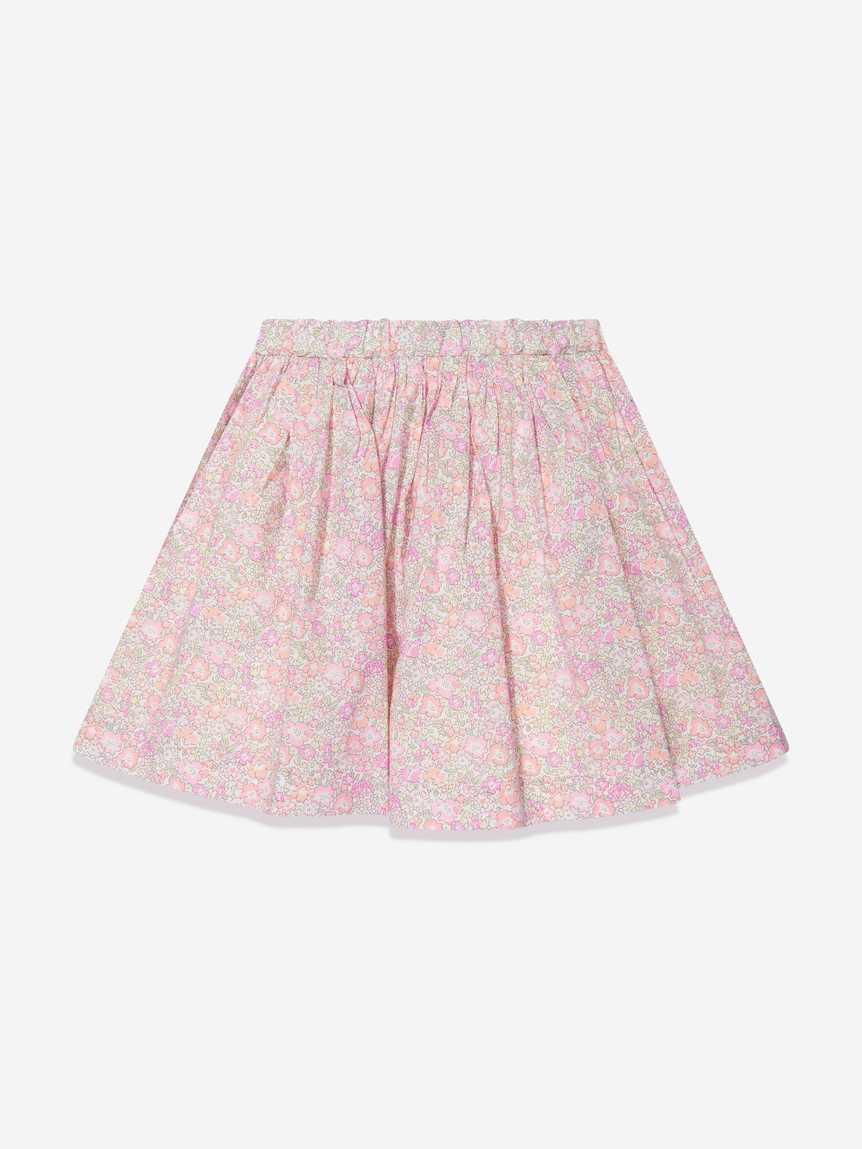 Bonpoint Girls Suzon Floral Skirt in Multicolour Websites Online