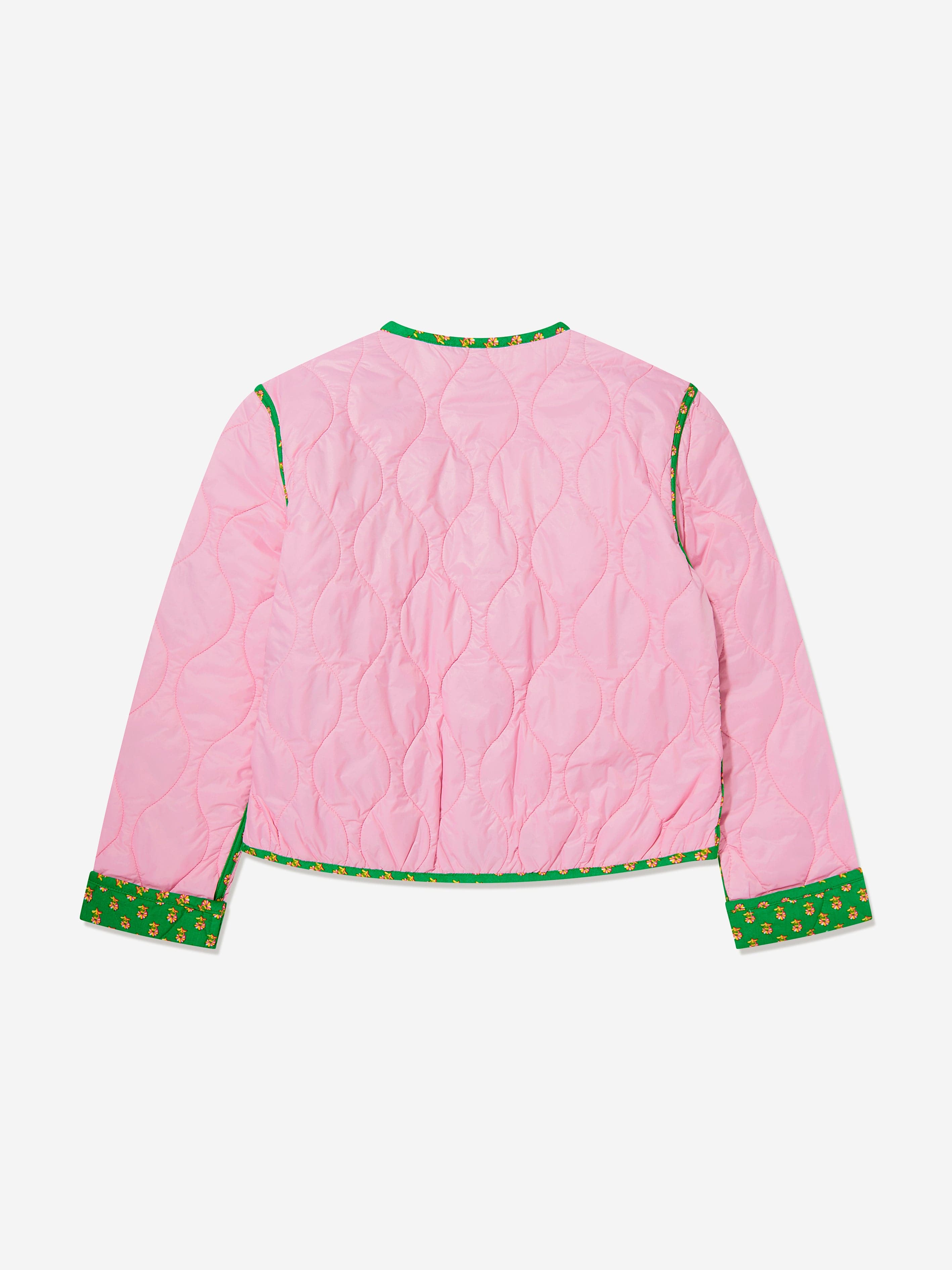 Ralph Lauren Girls Reversible Quilted Jacket in Pink Buy Cheap Perfect