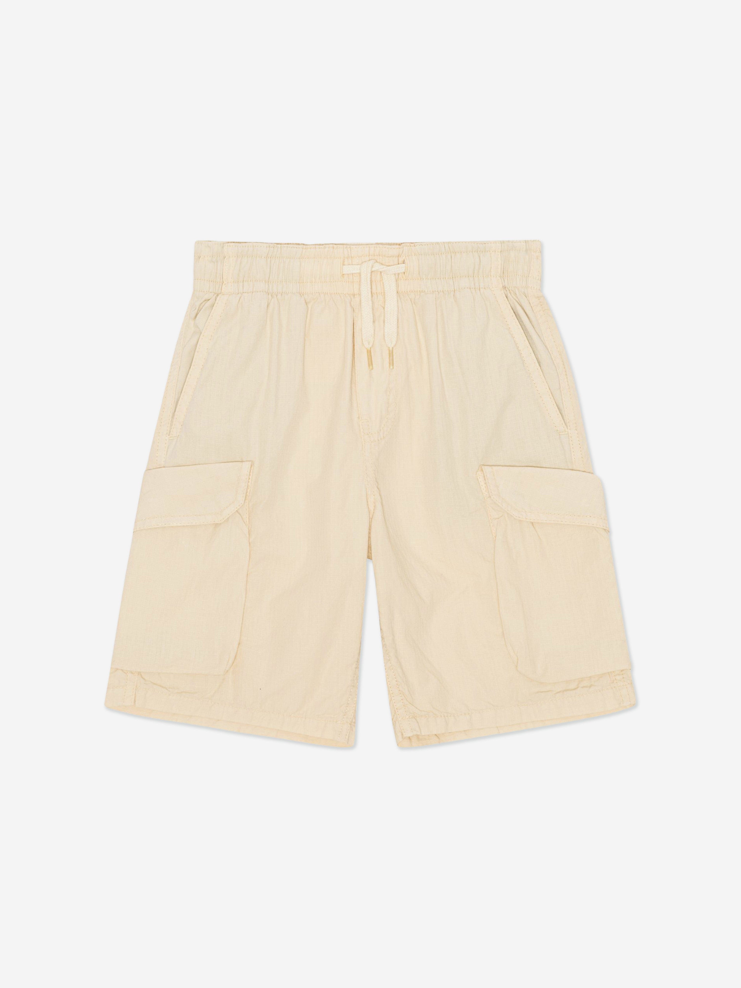 Molo Boys Woven Shorts in Beige Outlet The Cheapest