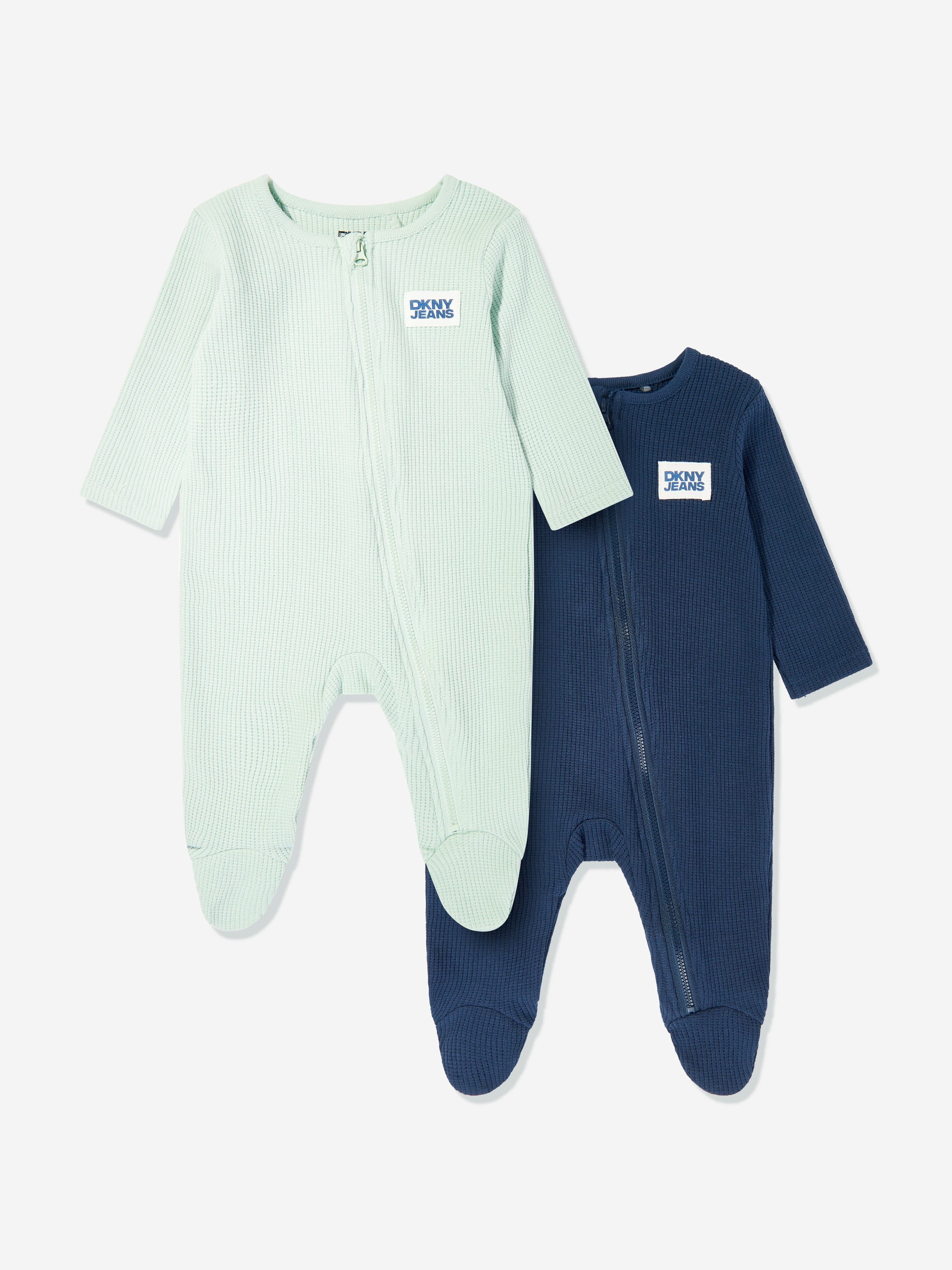 DKNY Baby Boys Babygrow Set (2 Pack) in Navy Newest