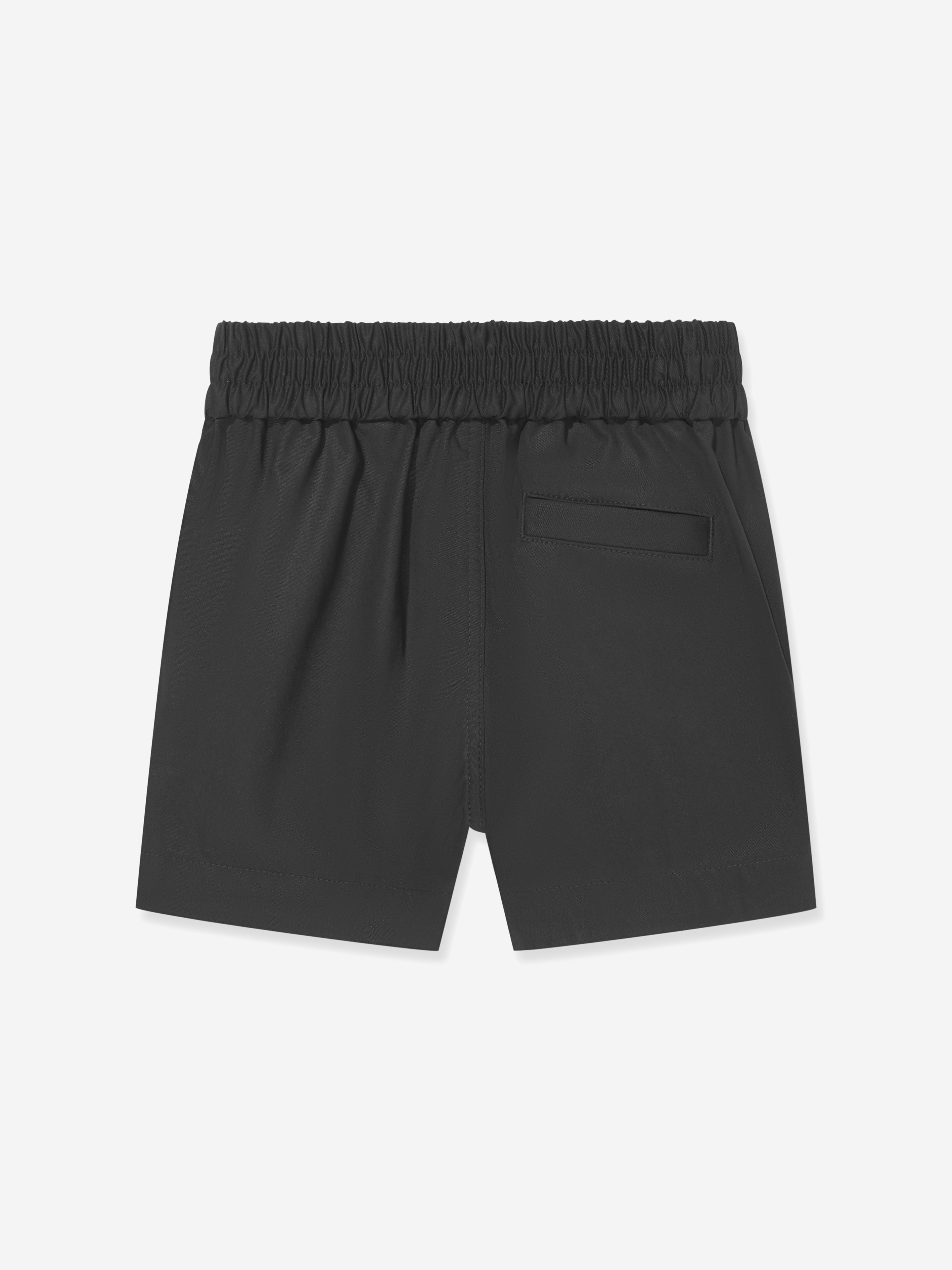 Burberry Baby Boys Mini Travard Shorts in Black Discount Exclusive