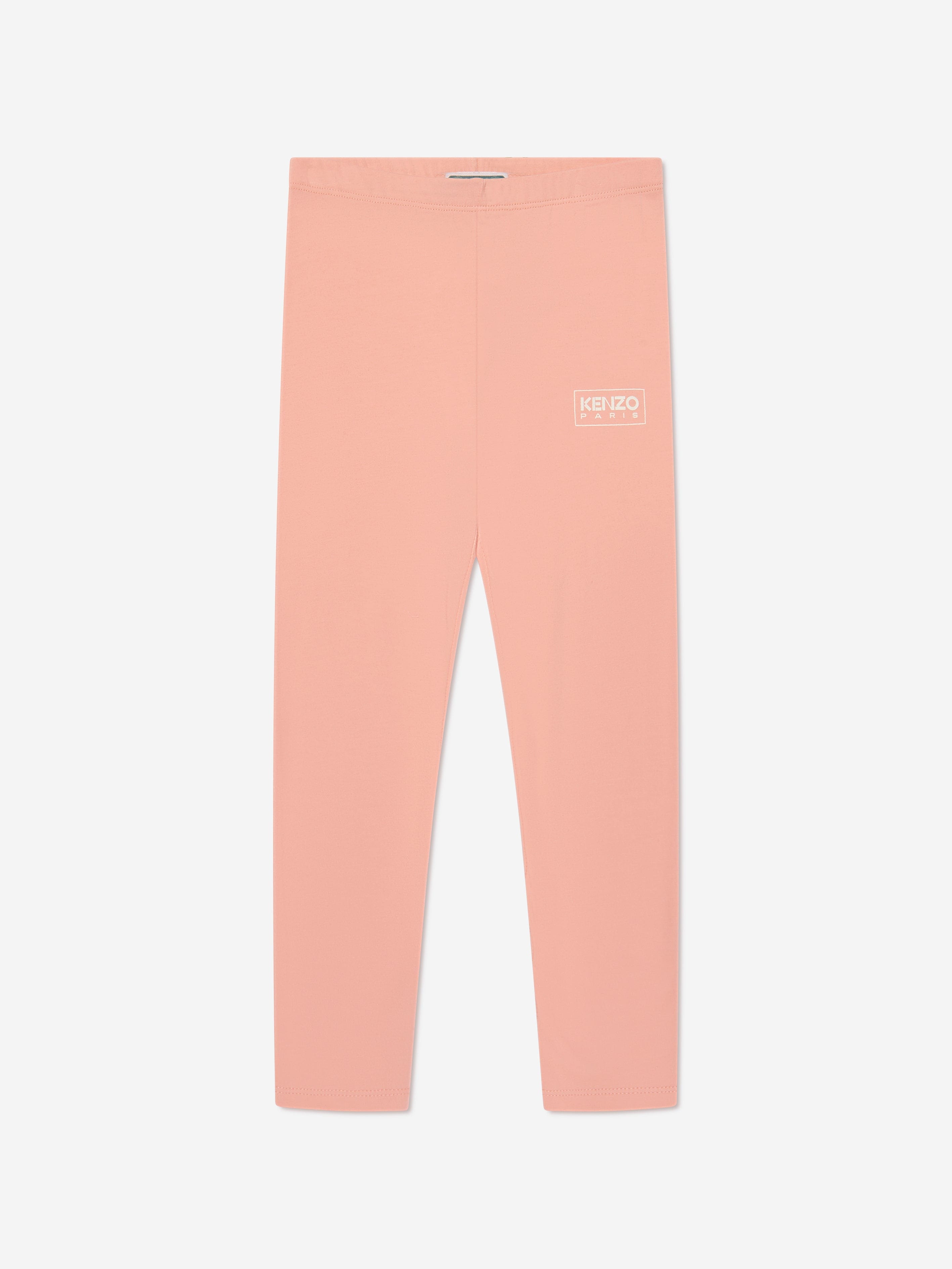 KENZO Girls Logo Leggings in Pink Good Selling Cheap Online