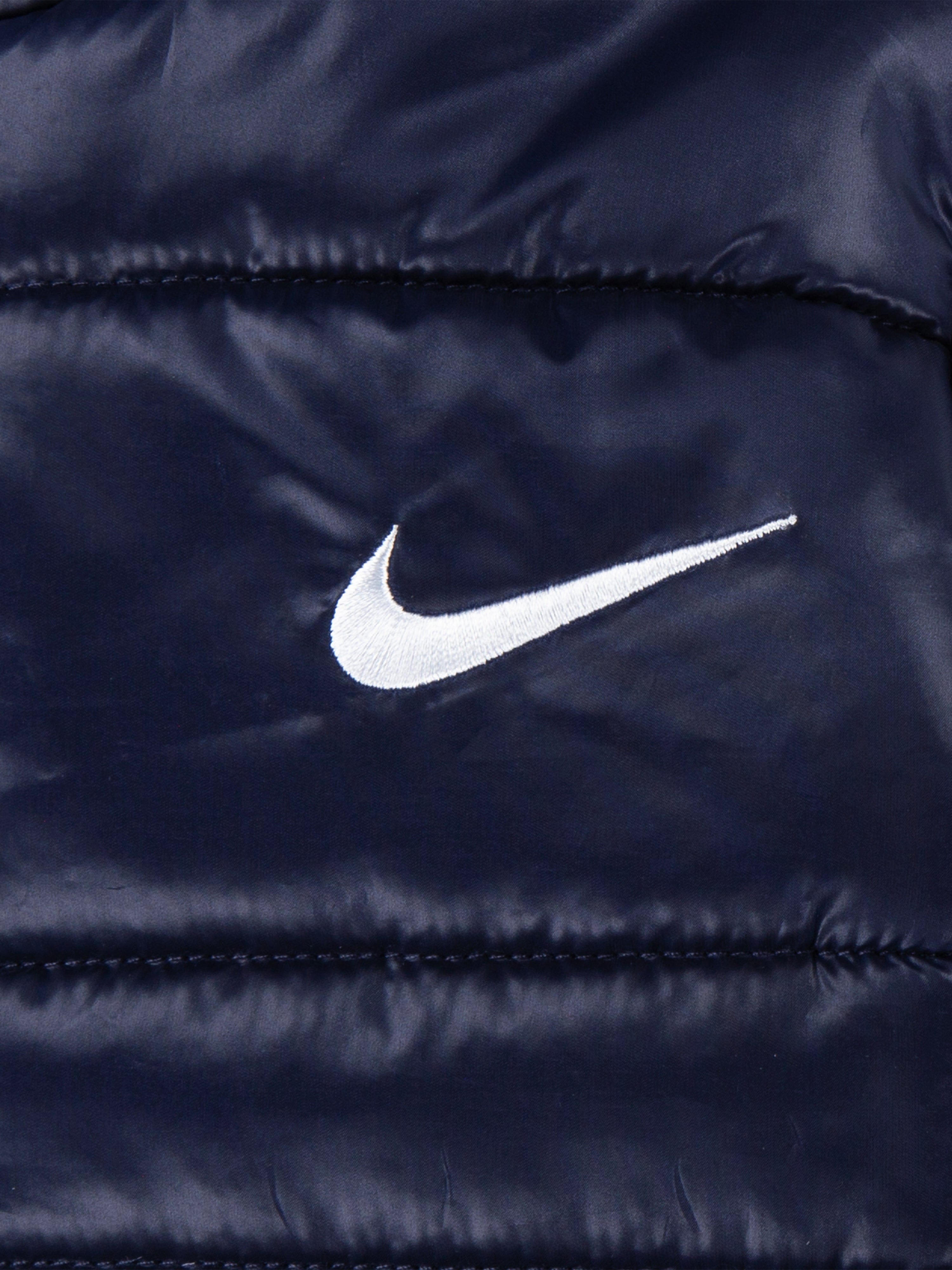 Nike Boys Fill Quilted Jacket in Navy Clearance Good Selling