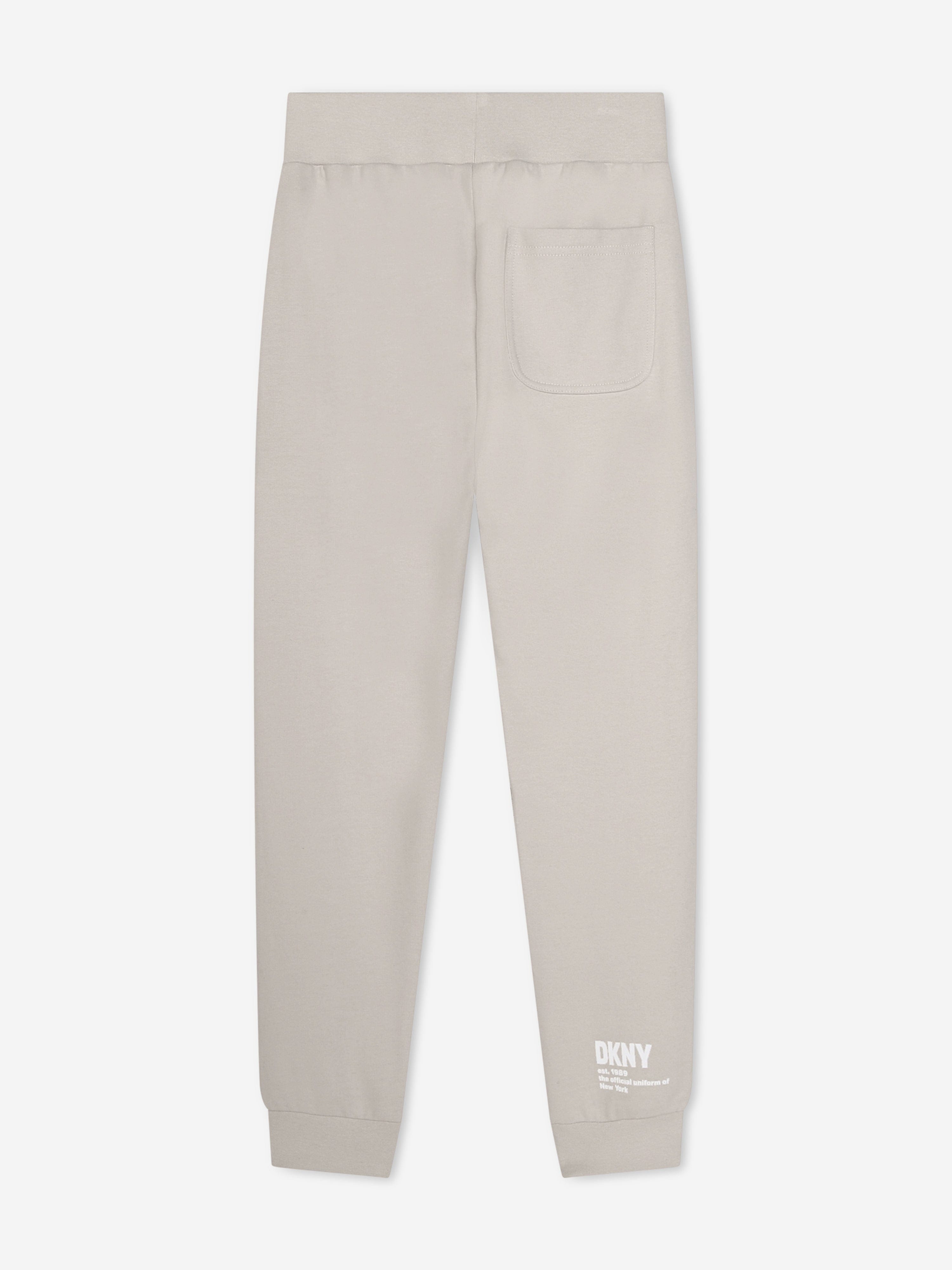 DKNY Kids Logo Joggers in White Order