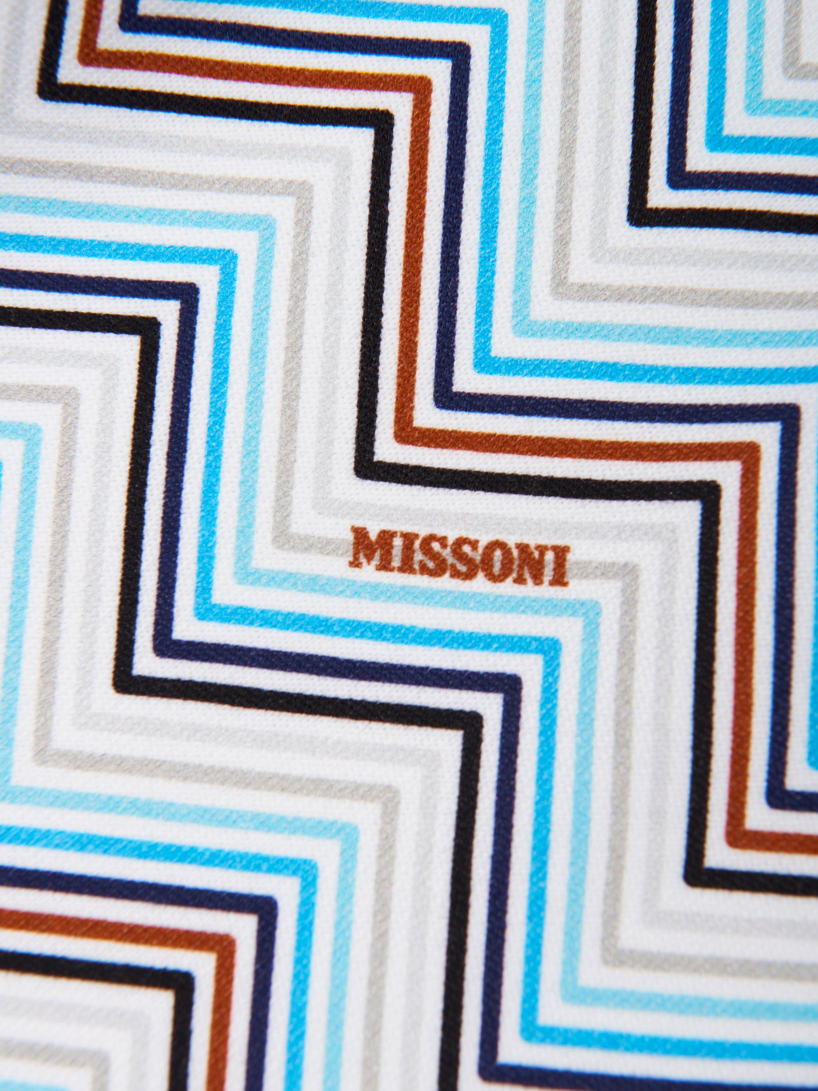 Missoni Boys Jersey Shorts in White Cheap Factory Outlet
