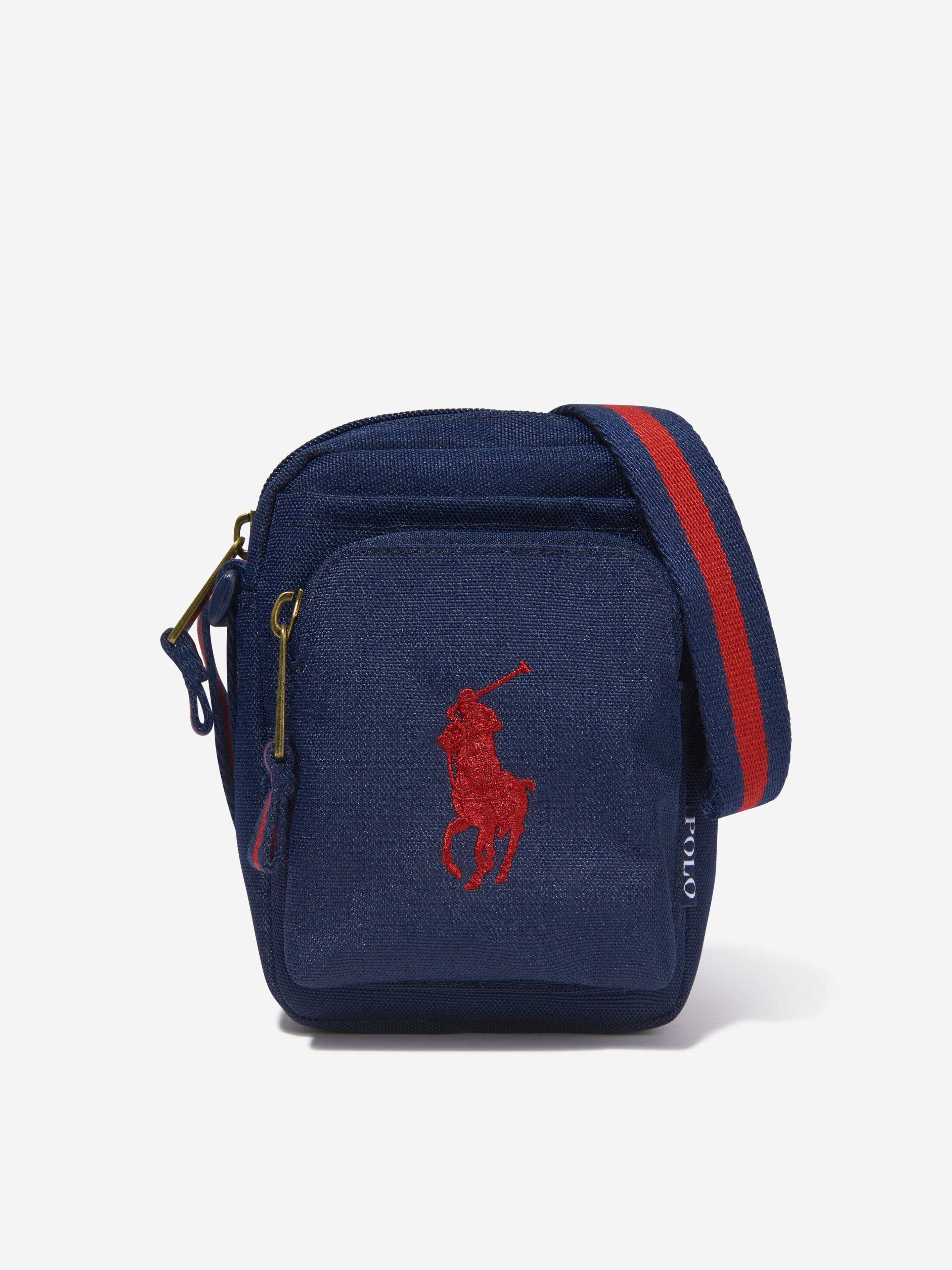 Ralph Lauren Boys Polo Colour Festival Logo Belt Bag in Navy (17cm) Websites Online