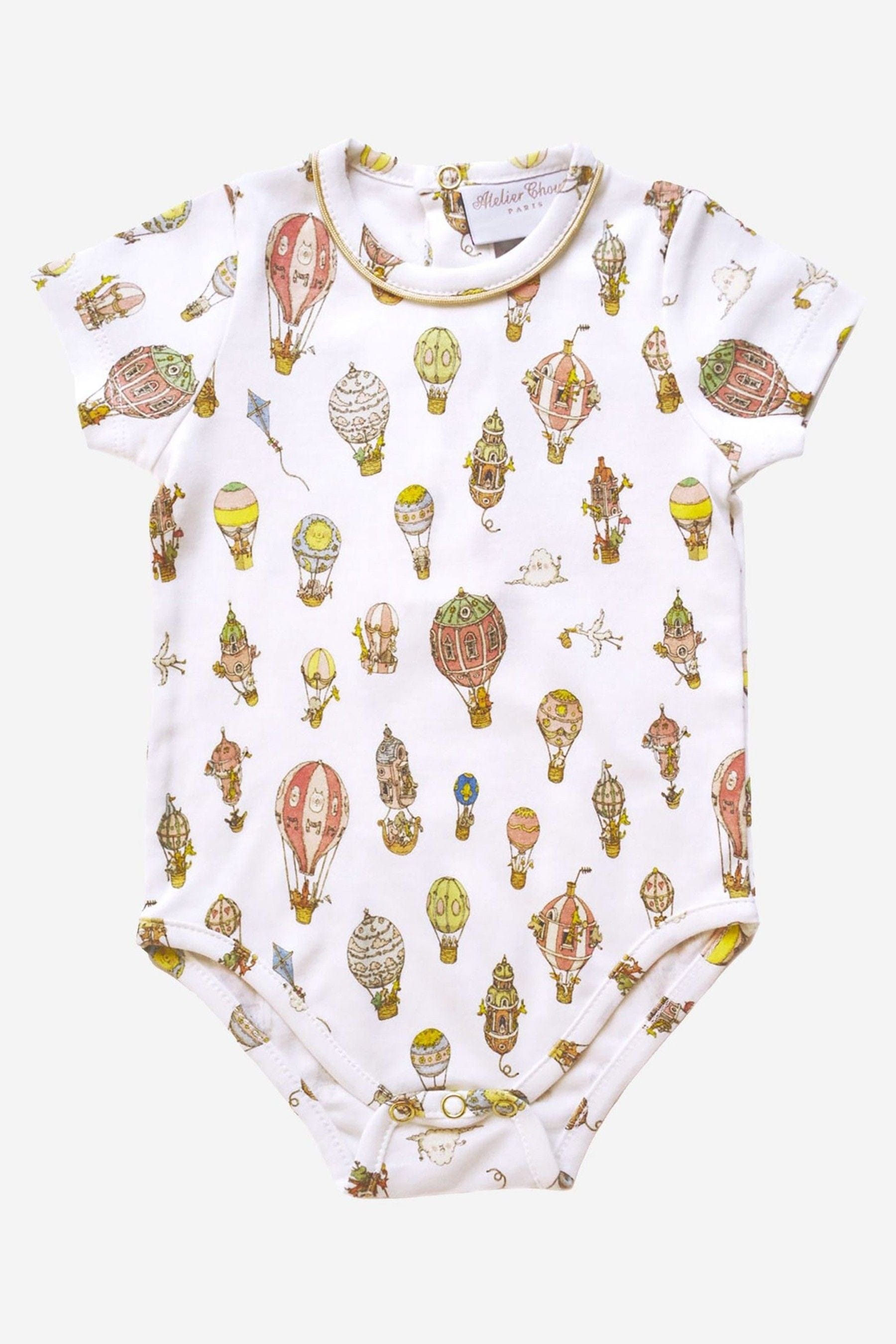 Atelier Choux Baby Classic Balloons Onesie Sale Hot Sale