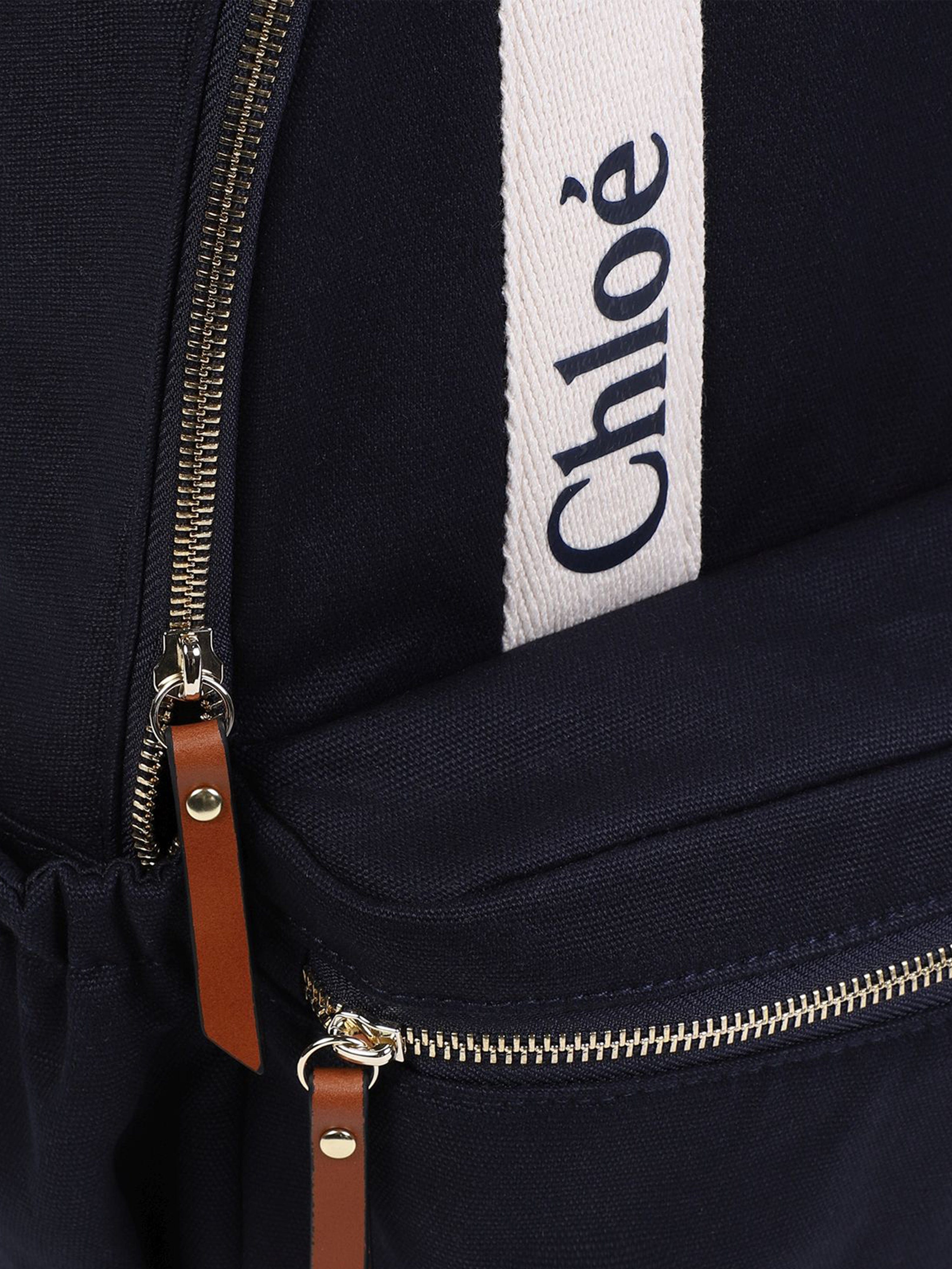 Chlo¨¦ Baby Canvas Changing Backpack in Navy (36cm) Free Shipping New Styles