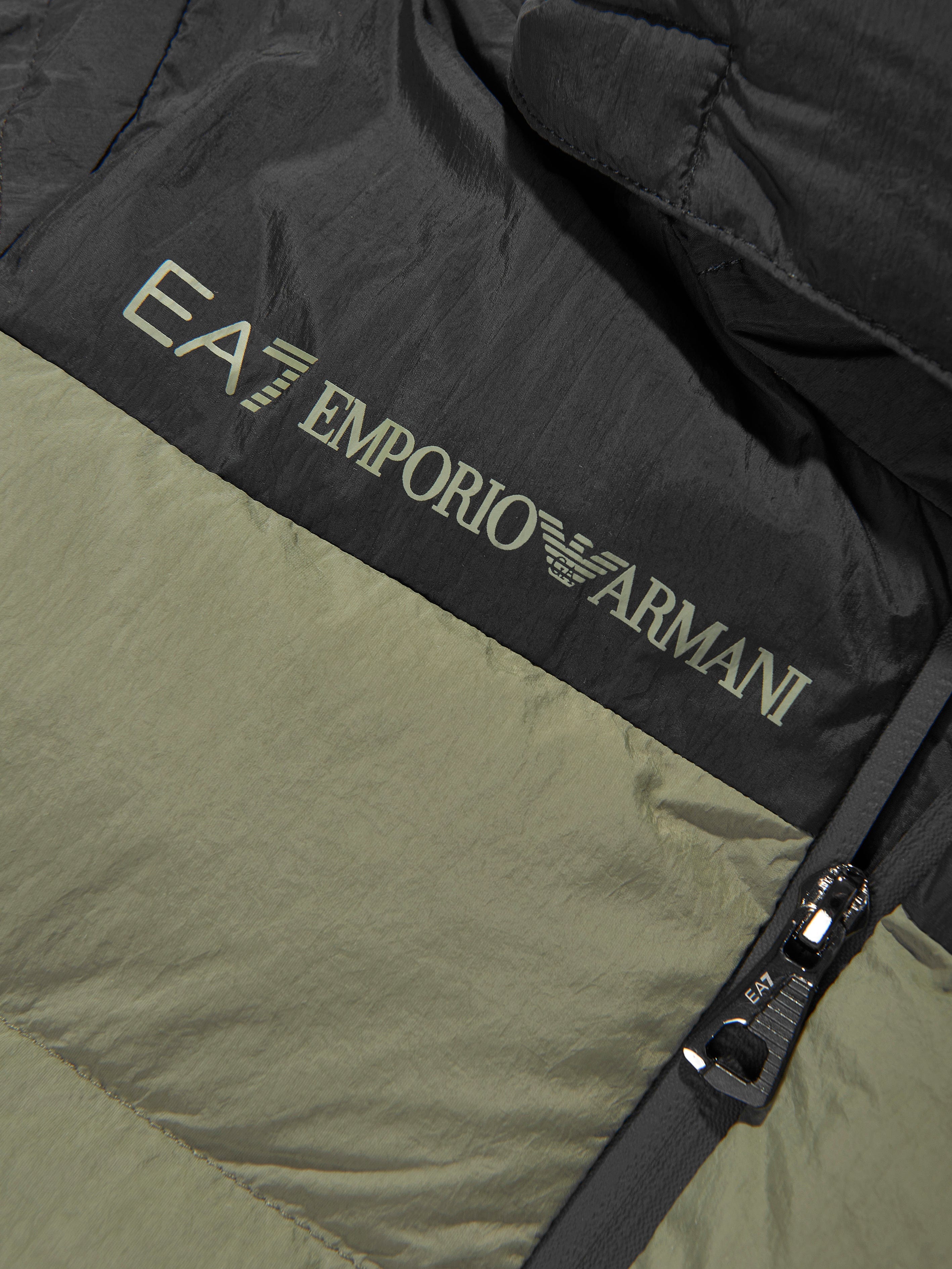 EA7 Emporio Armani Boys Puffer Jacket in Green Best Seller