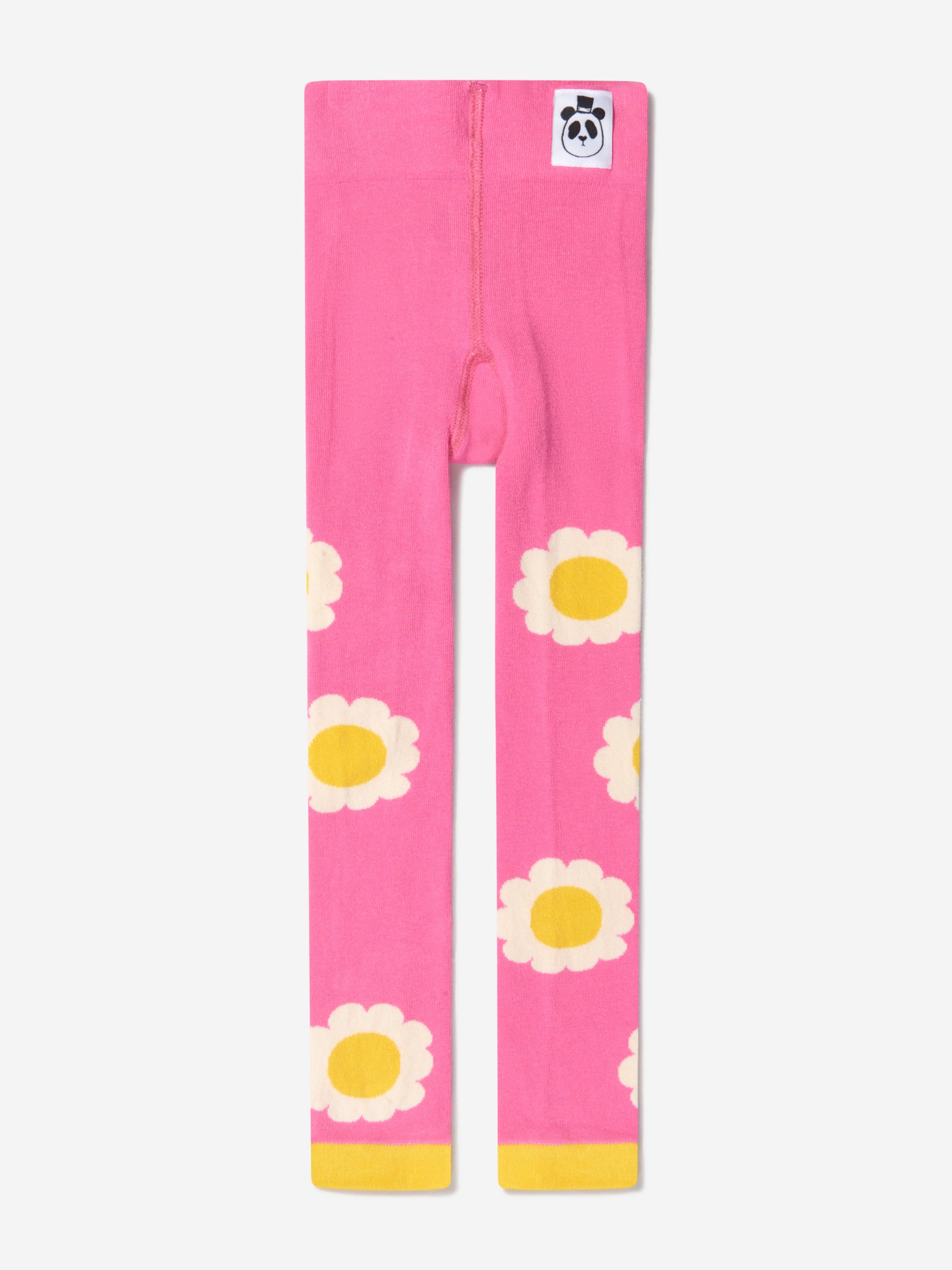 Mini Rodini Girls Organic Cotton Flower Leggings Online Online For Sale