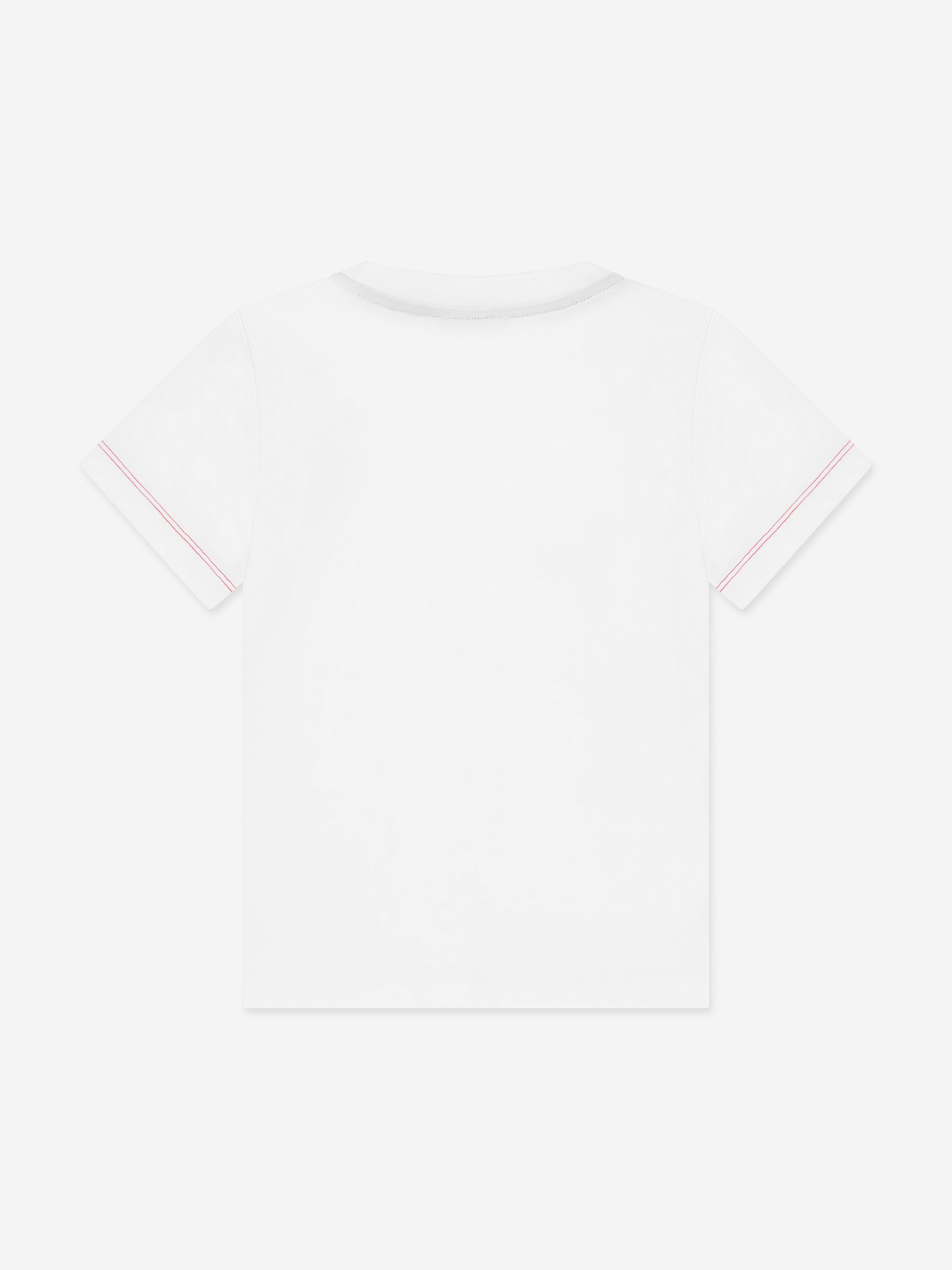 Boys Logo T-Shirt in White Online Shop From China