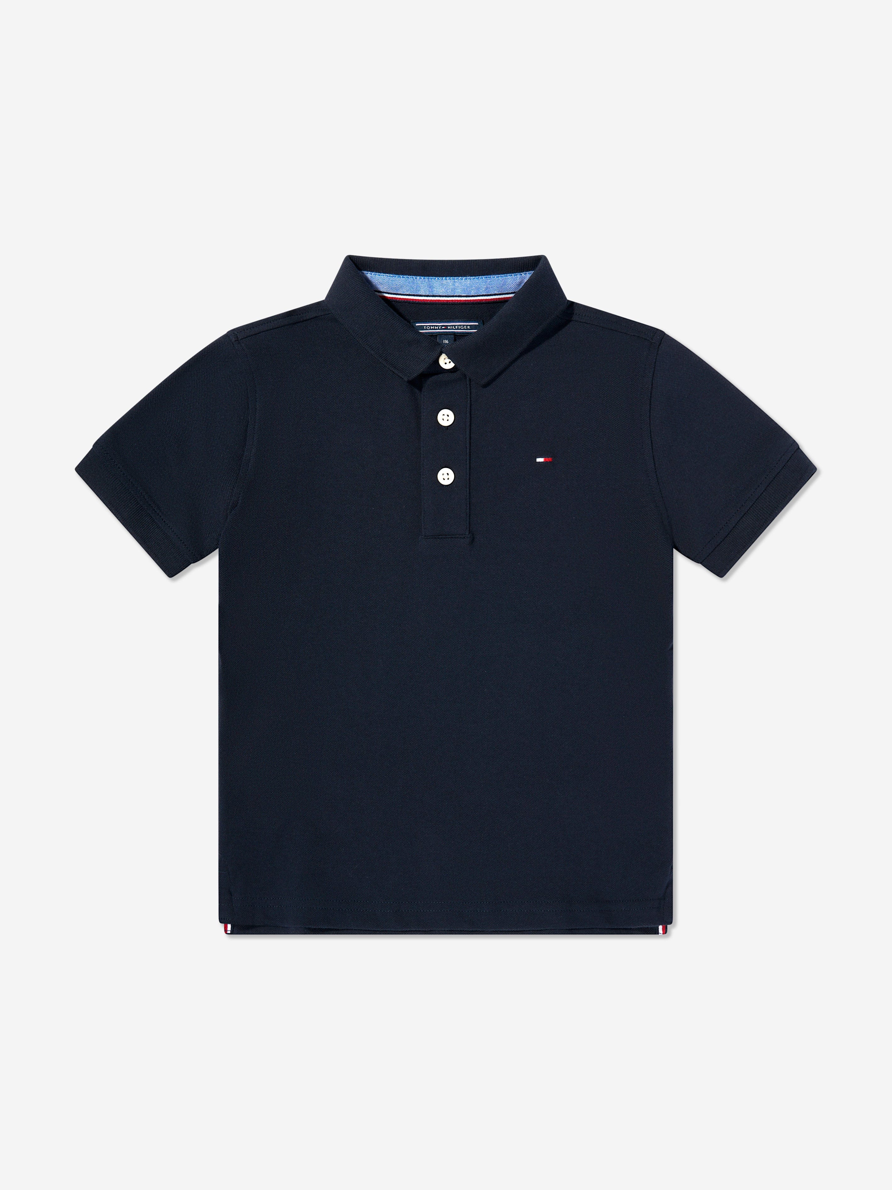 Tommy Hilfiger Boys Short Sleeve Polo Shirt Really For Sale