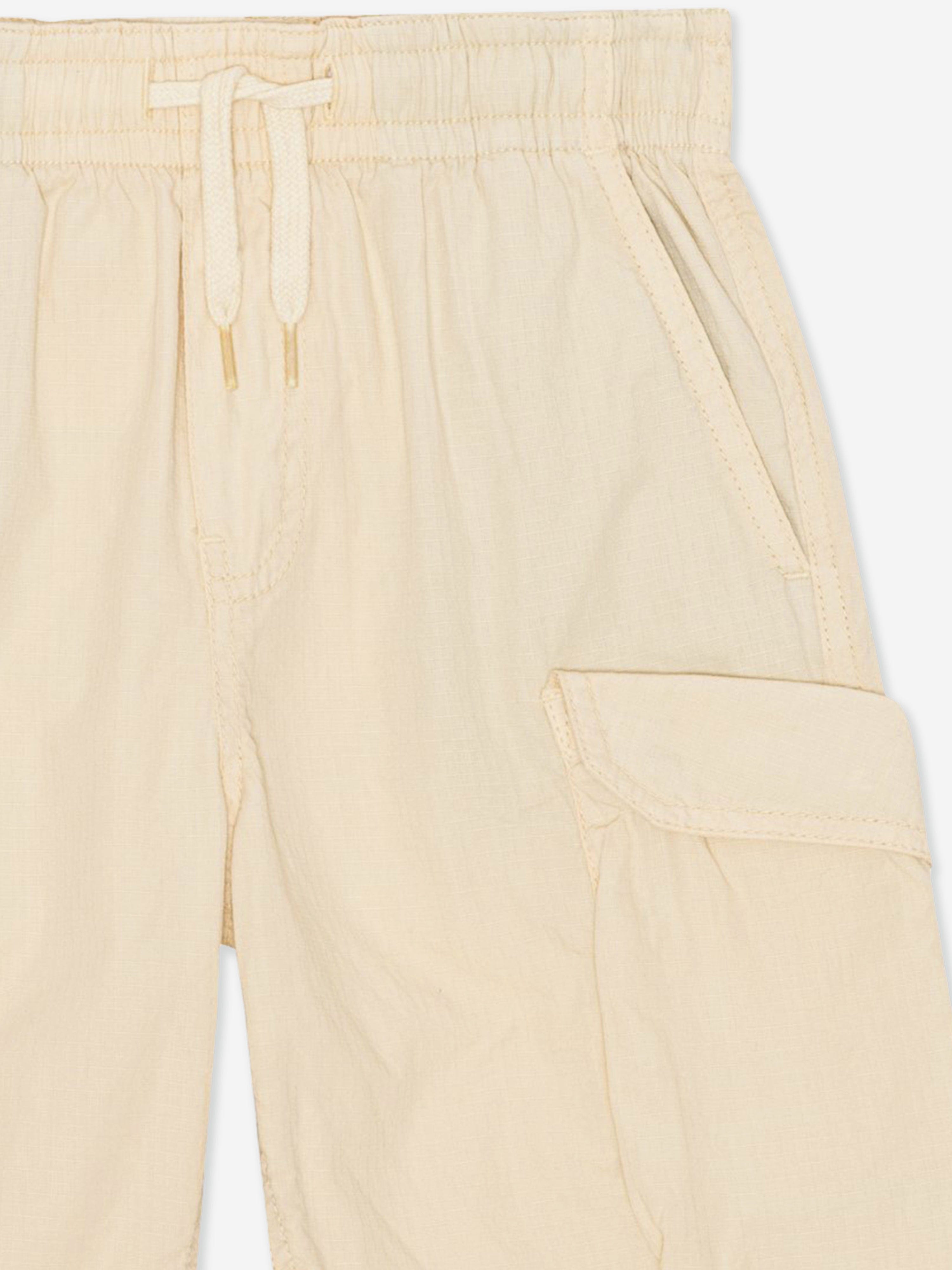 Molo Boys Woven Shorts in Beige Outlet The Cheapest