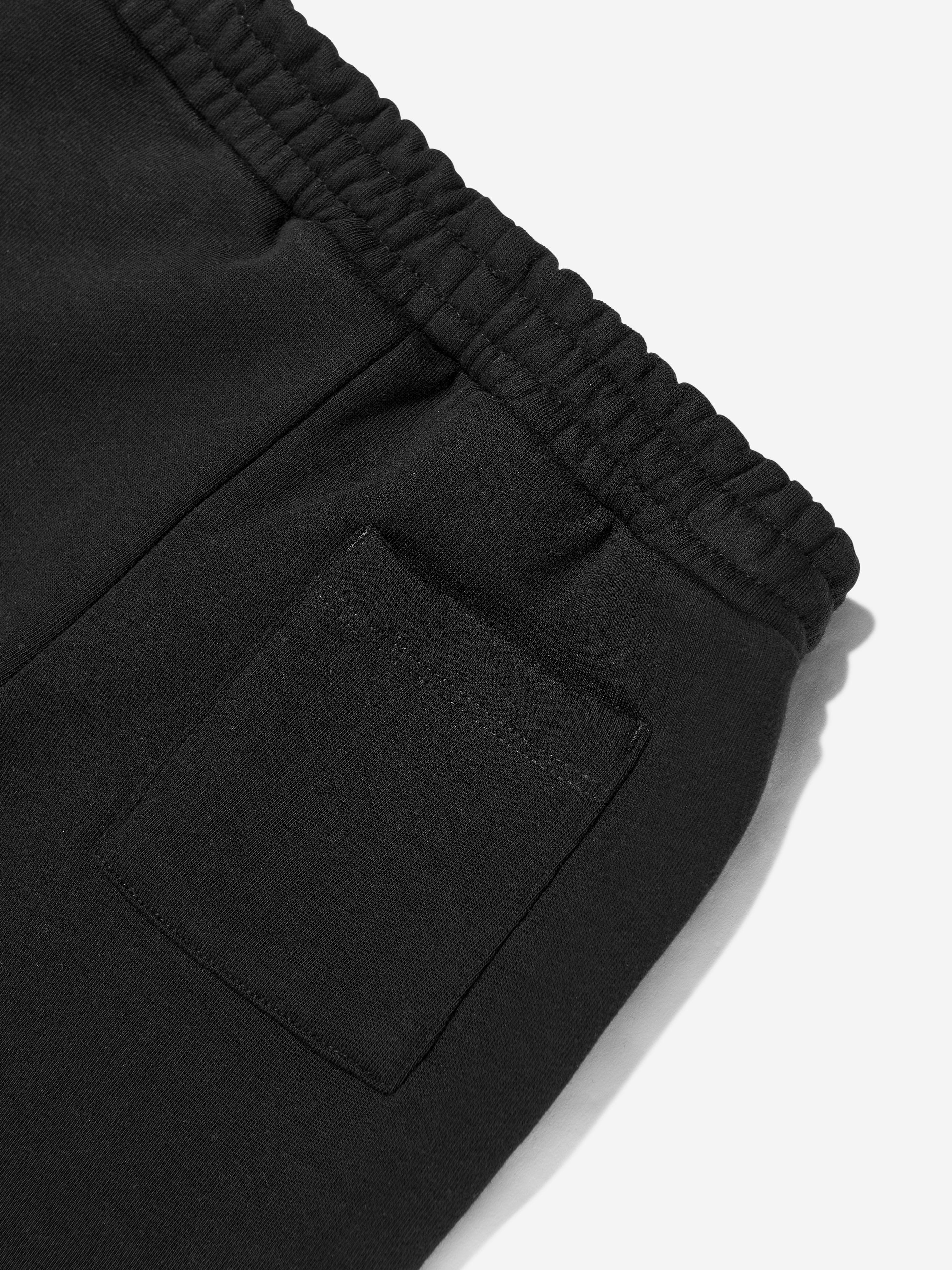 The Couture Club Kids Emblem Applique Joggers in Black Free Shipping Sale Online
