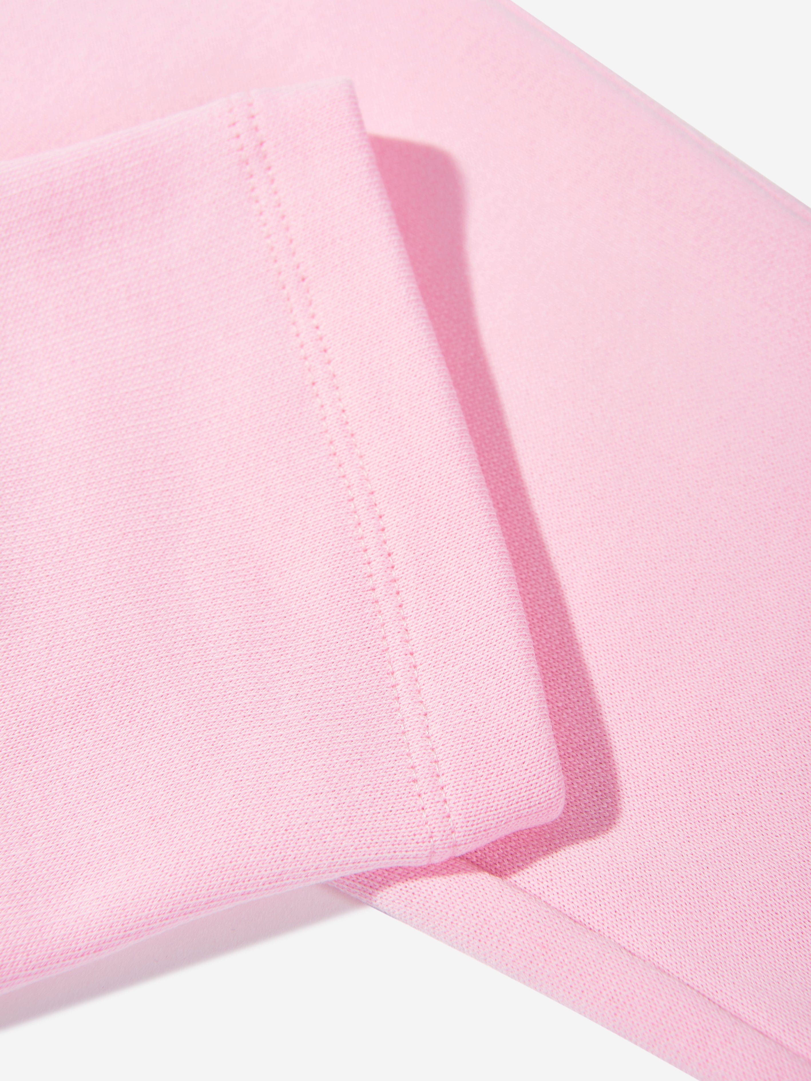 Balmain Girls Logo Button Joggers in Pink Discount Eastbay