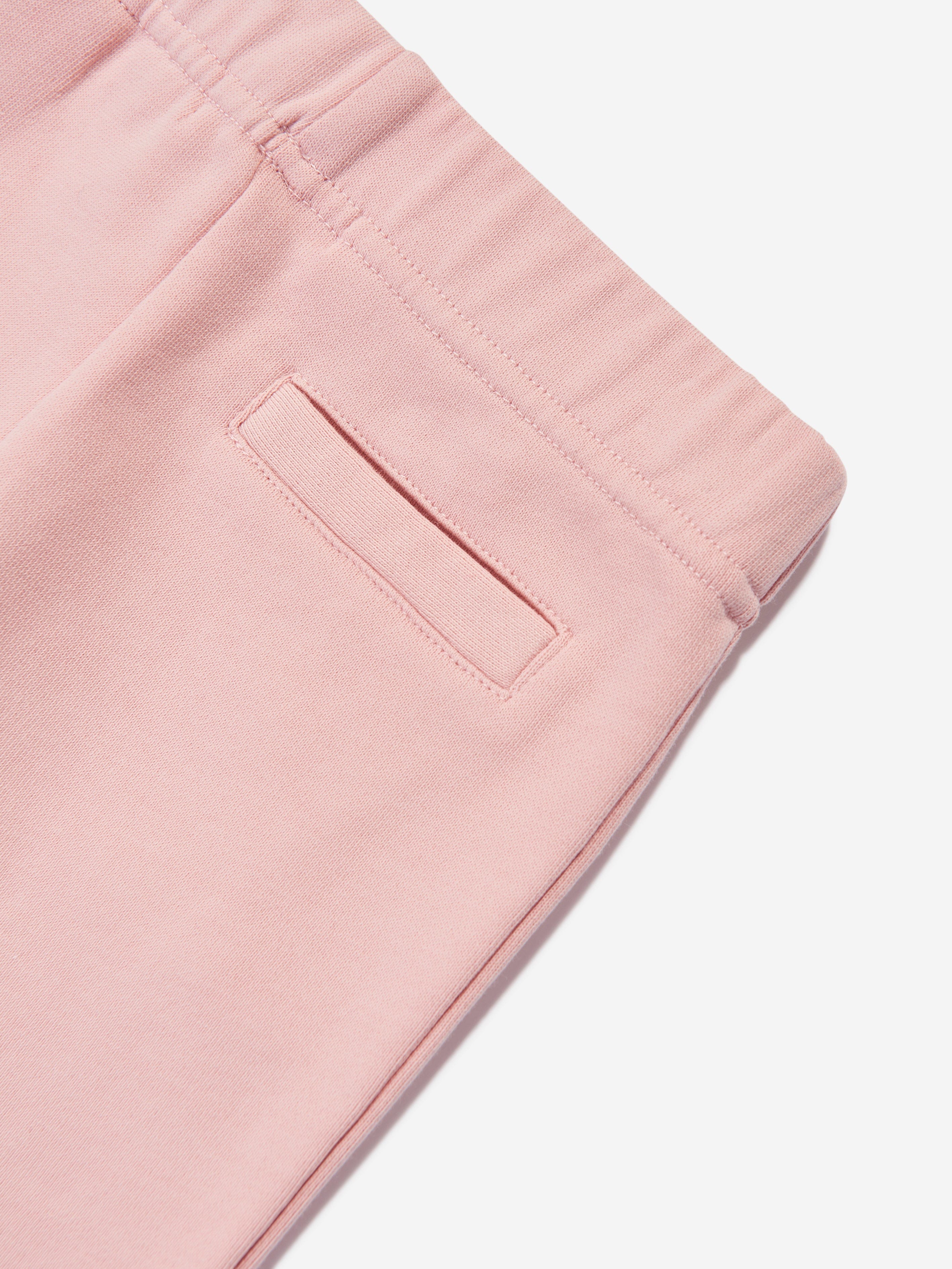 Palm Angels Baby Girls Logo Joggers in Pink Discount Inexpensive