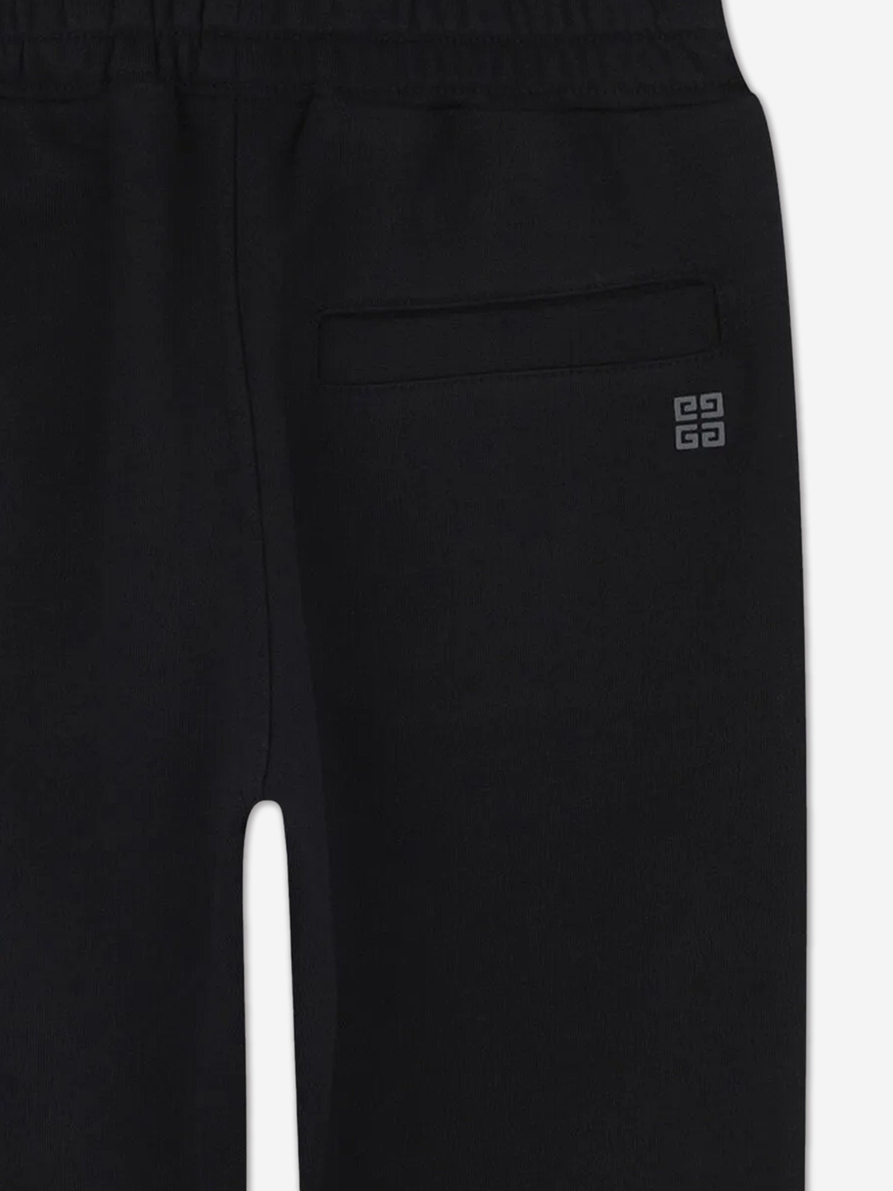 Kids Logo Print Joggers in Black Clearance Classic
