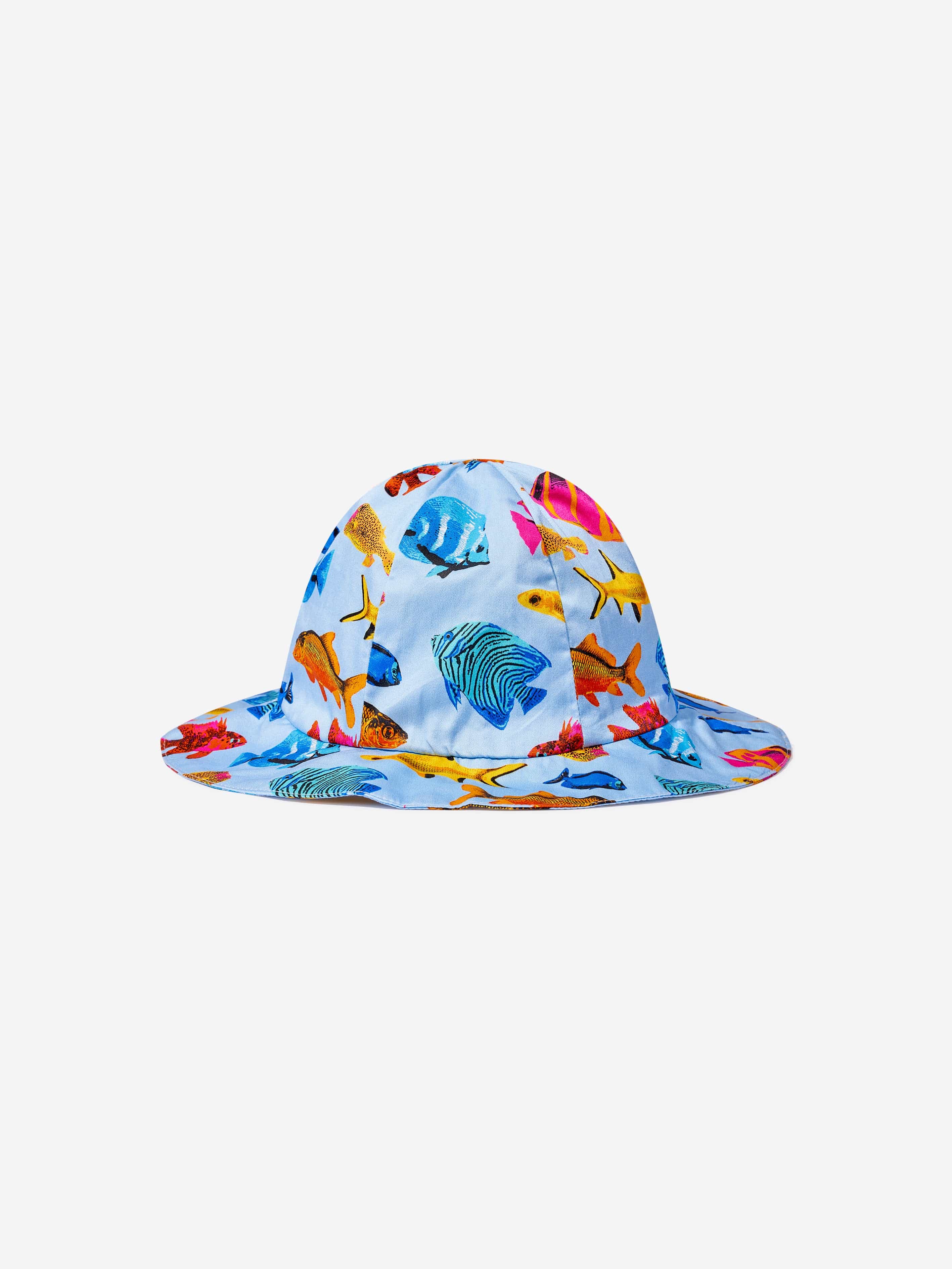 Rachel Riley Baby Girls Tropical Fish Sun Hat in Multicolour Collections Cheap Online