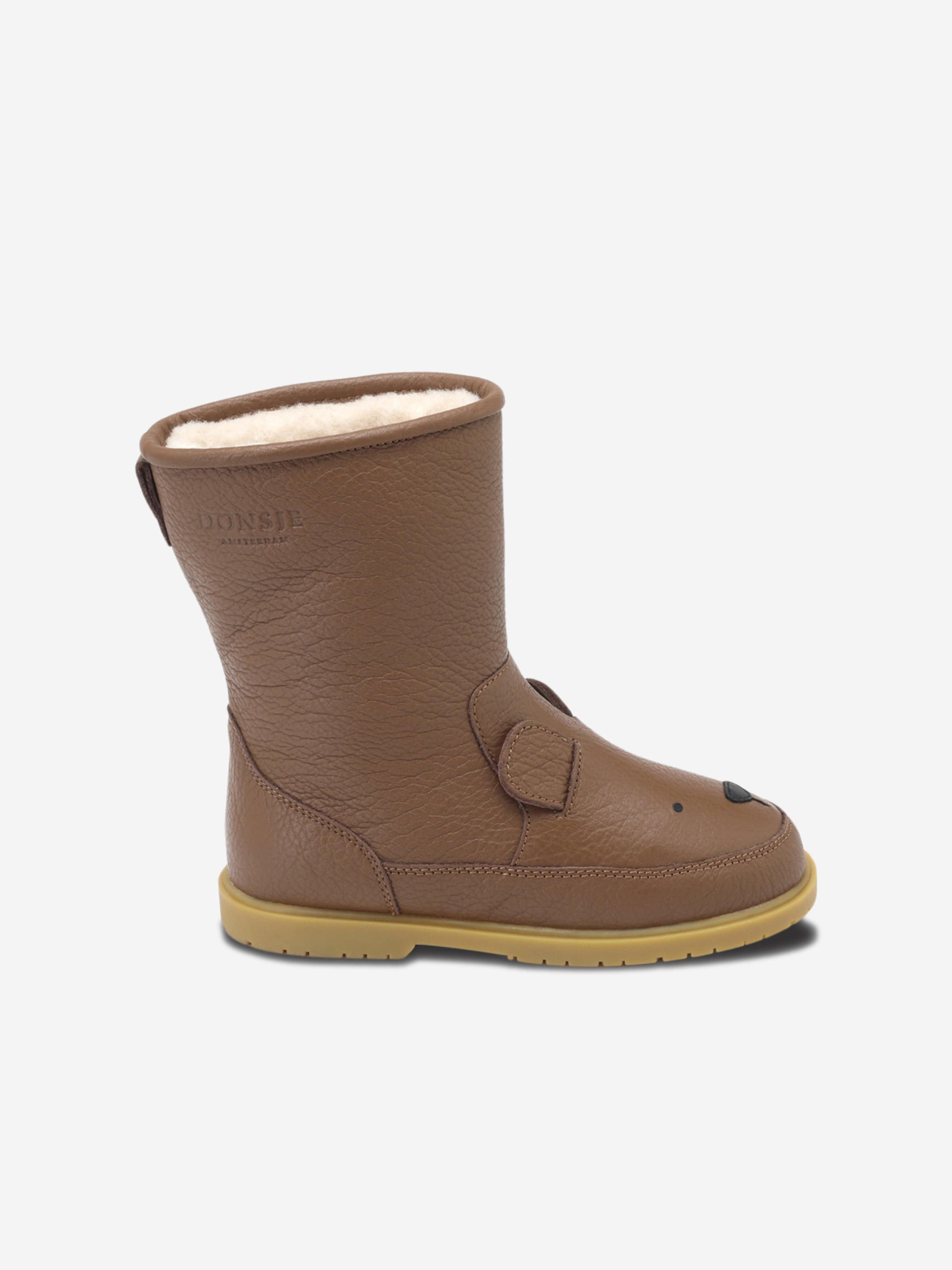Donsje Kids Wadudu Classic Bear Boots in Brown Clearance Footlocker Pictures