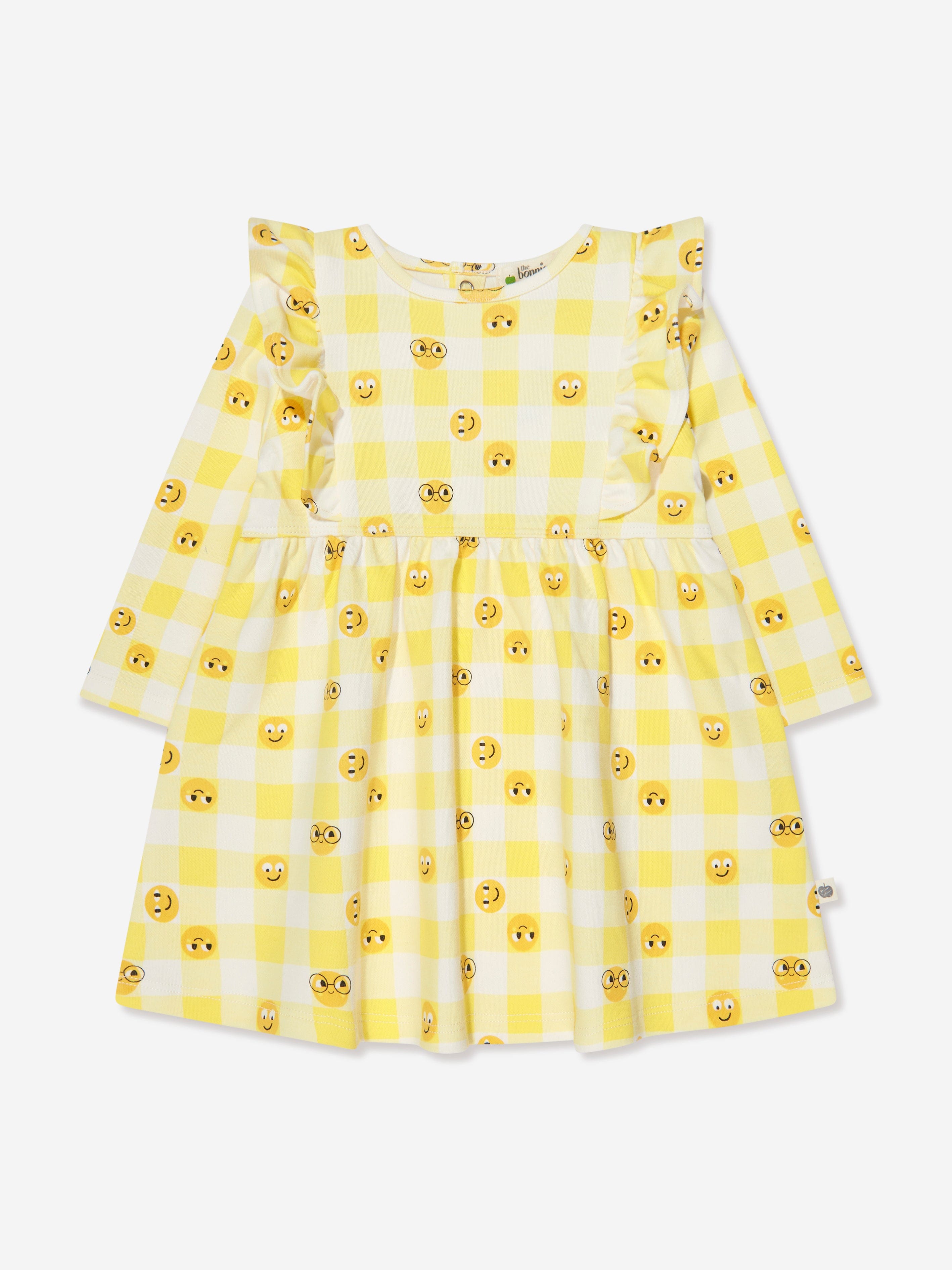 The Bonnie Mob Girls Tiddlywink Dress in Yellow Get To Buy Cheap Pice