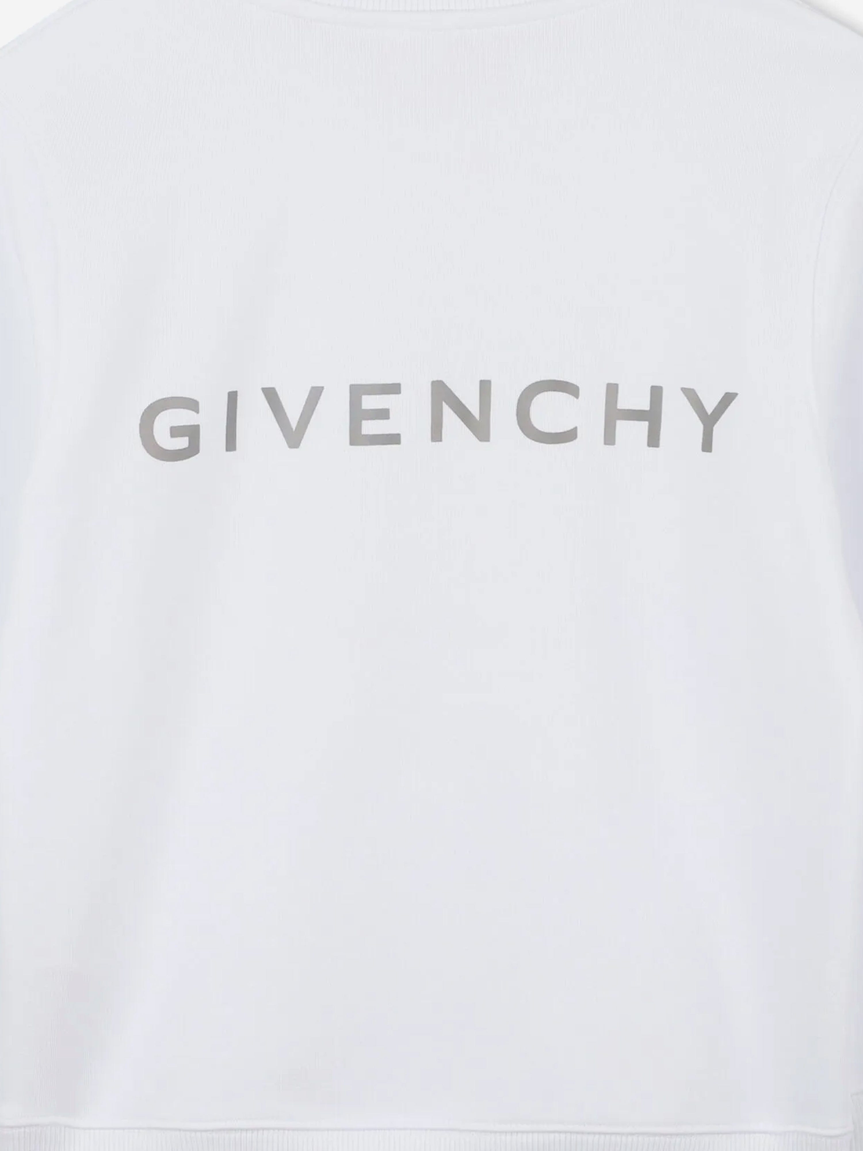 Boys 4G Logo Sweatshirt in White Get To Buy Sale Online