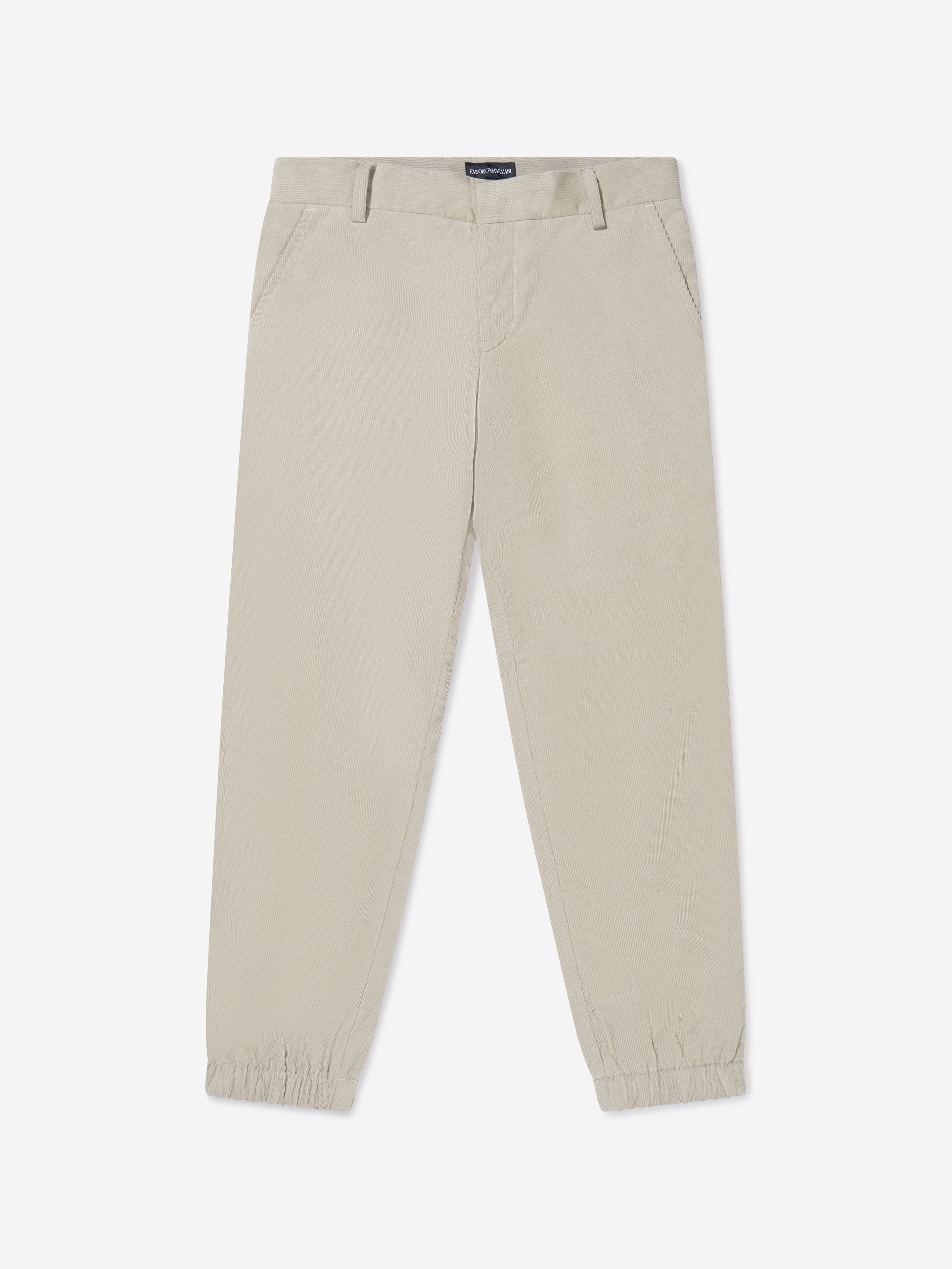 Emporio Armani Boys Corduroy Branded Trousers Ebay Cheap Pice