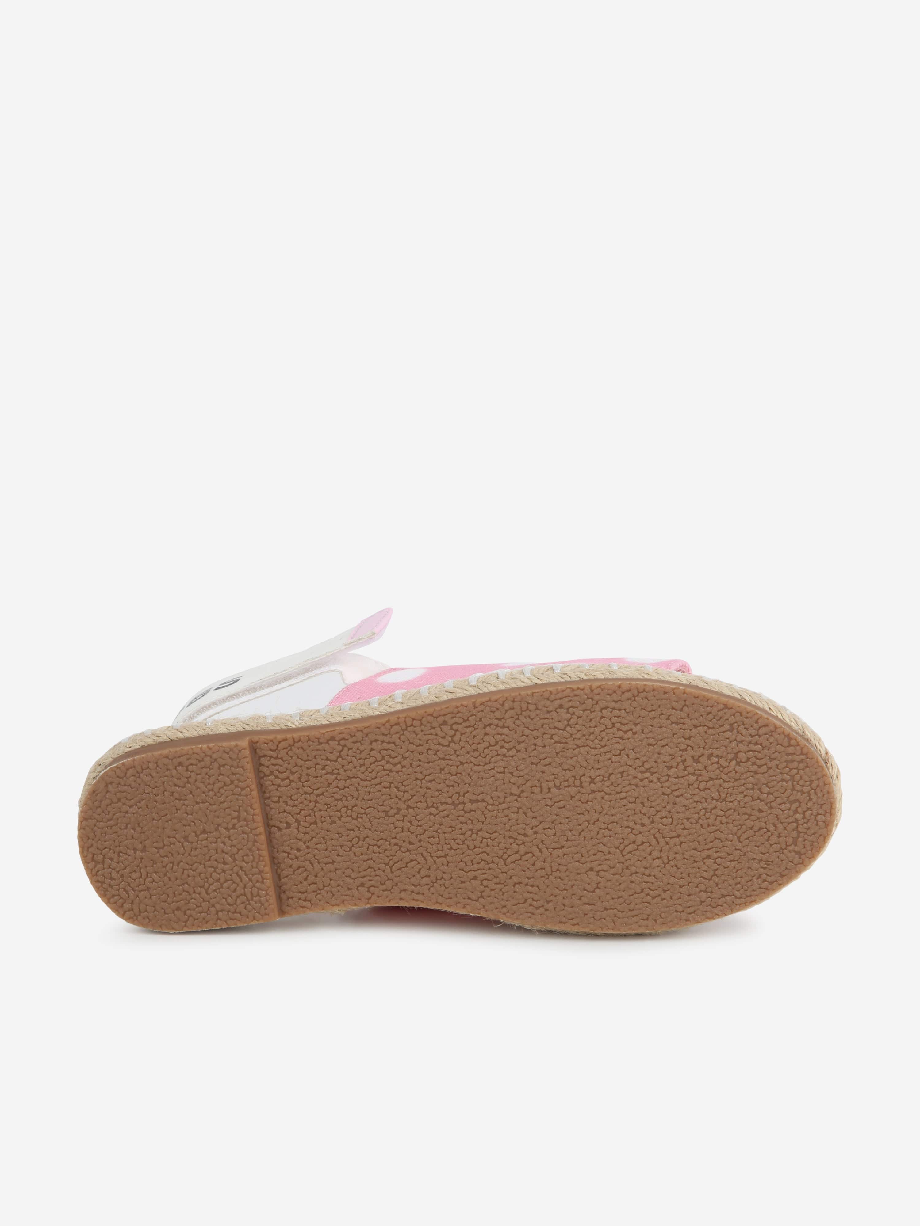 MARC JACOBS Girls Open Toe Espadrilles in Pink Cheap Brand New Unisex