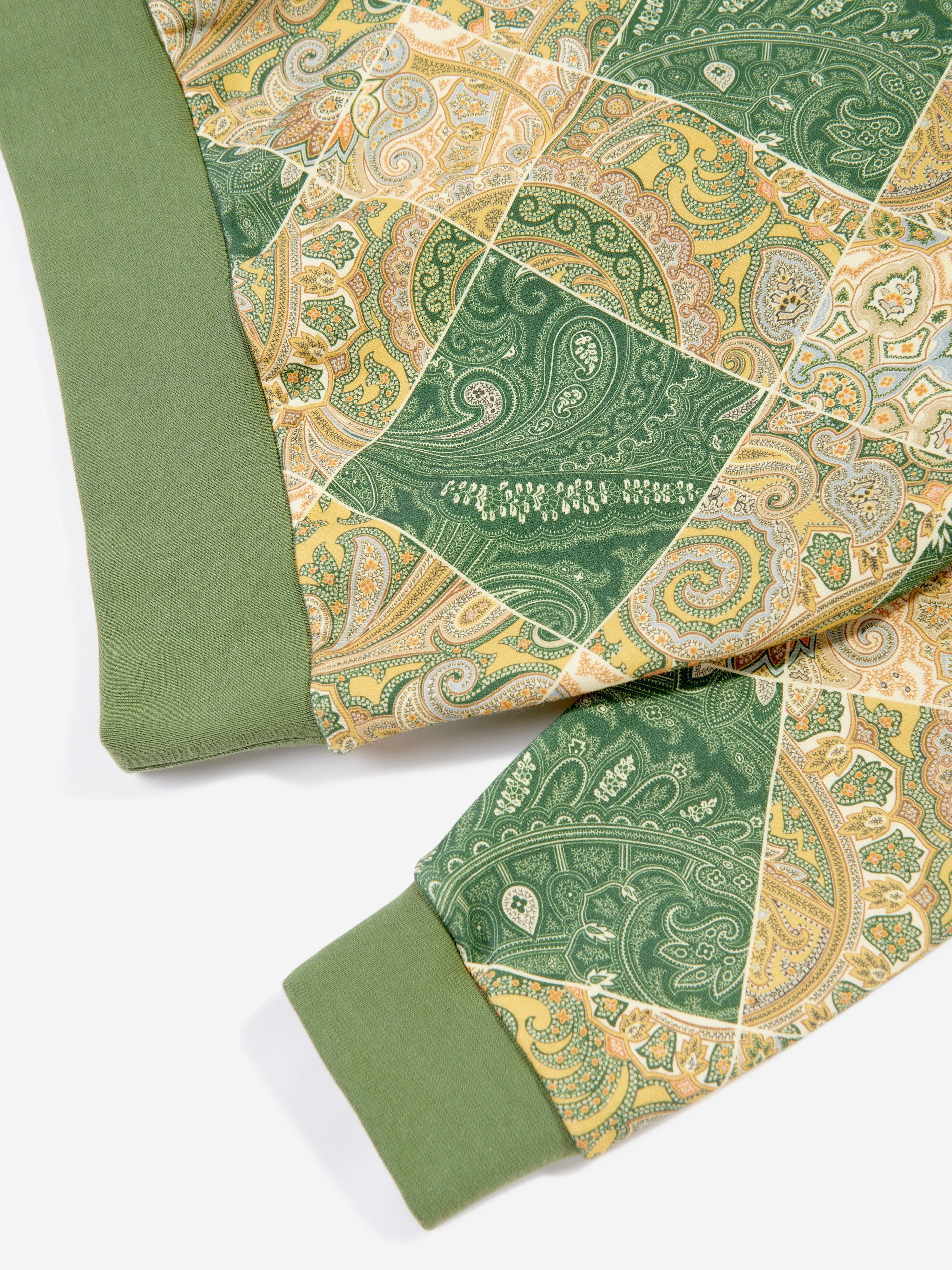 Etro Boys Paisley Sweatshirt in Green Low Pice Cheap Online