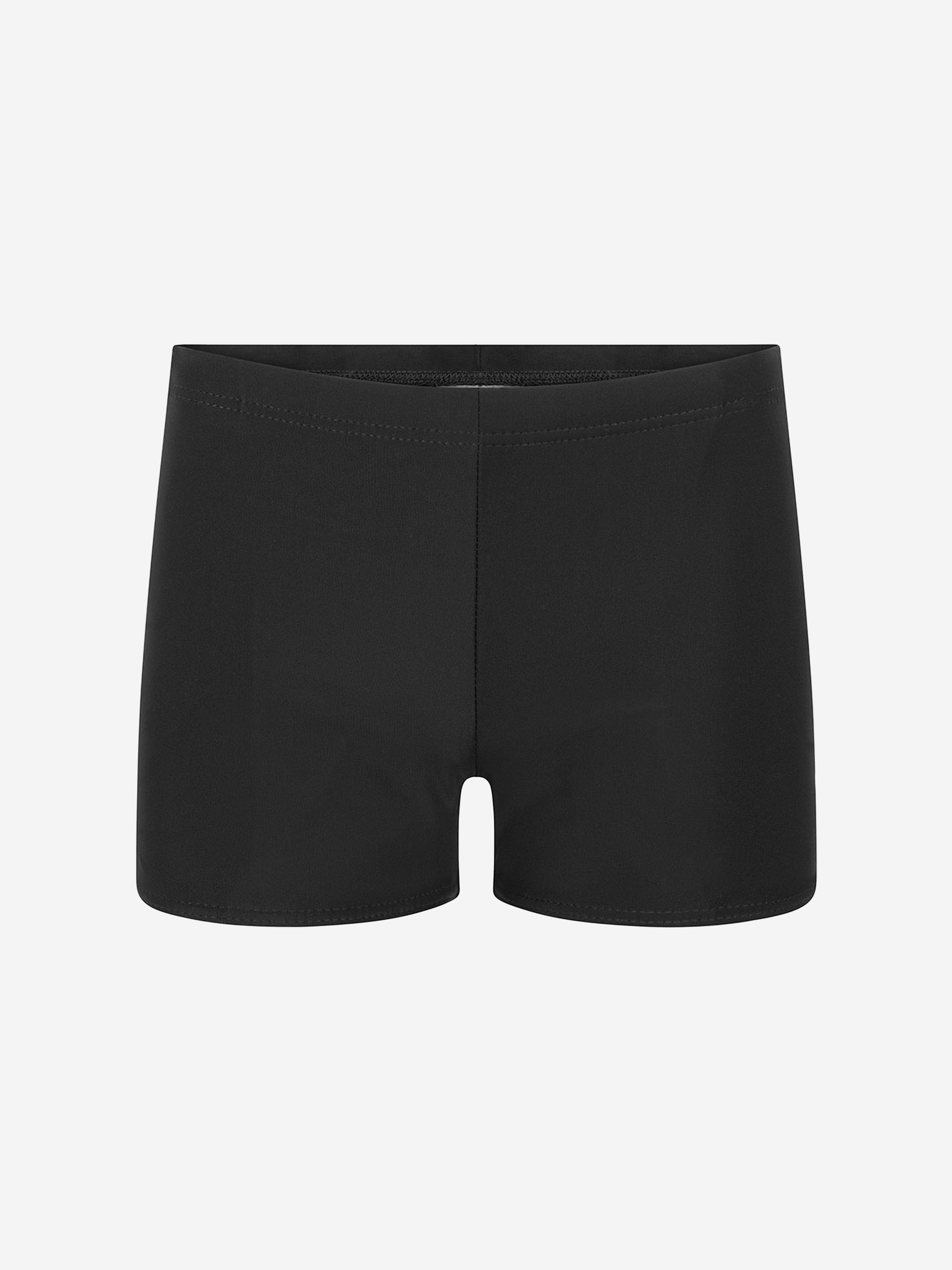 Zeco Boys School Elastane Swimming Short in Black Cheap View