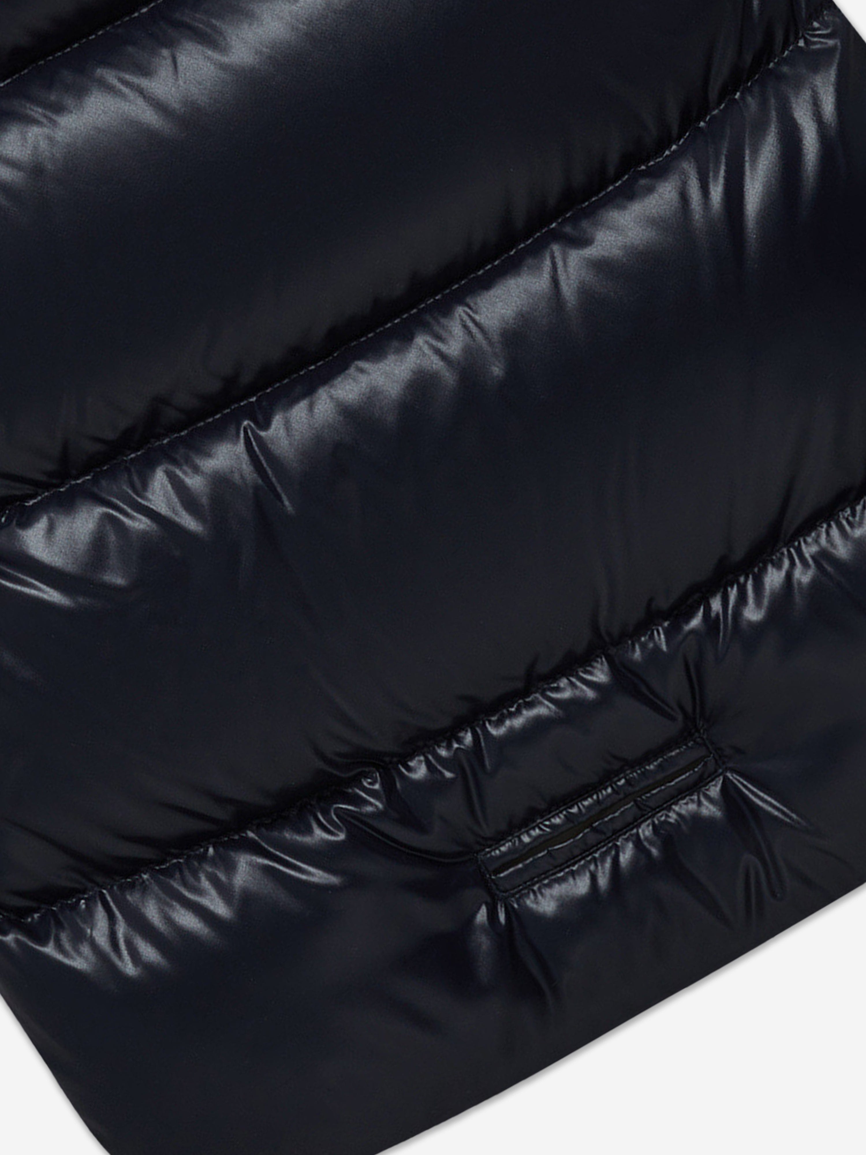 Moncler Enfant Baby Down Padded Nest in Navy Clearance Store For Sale