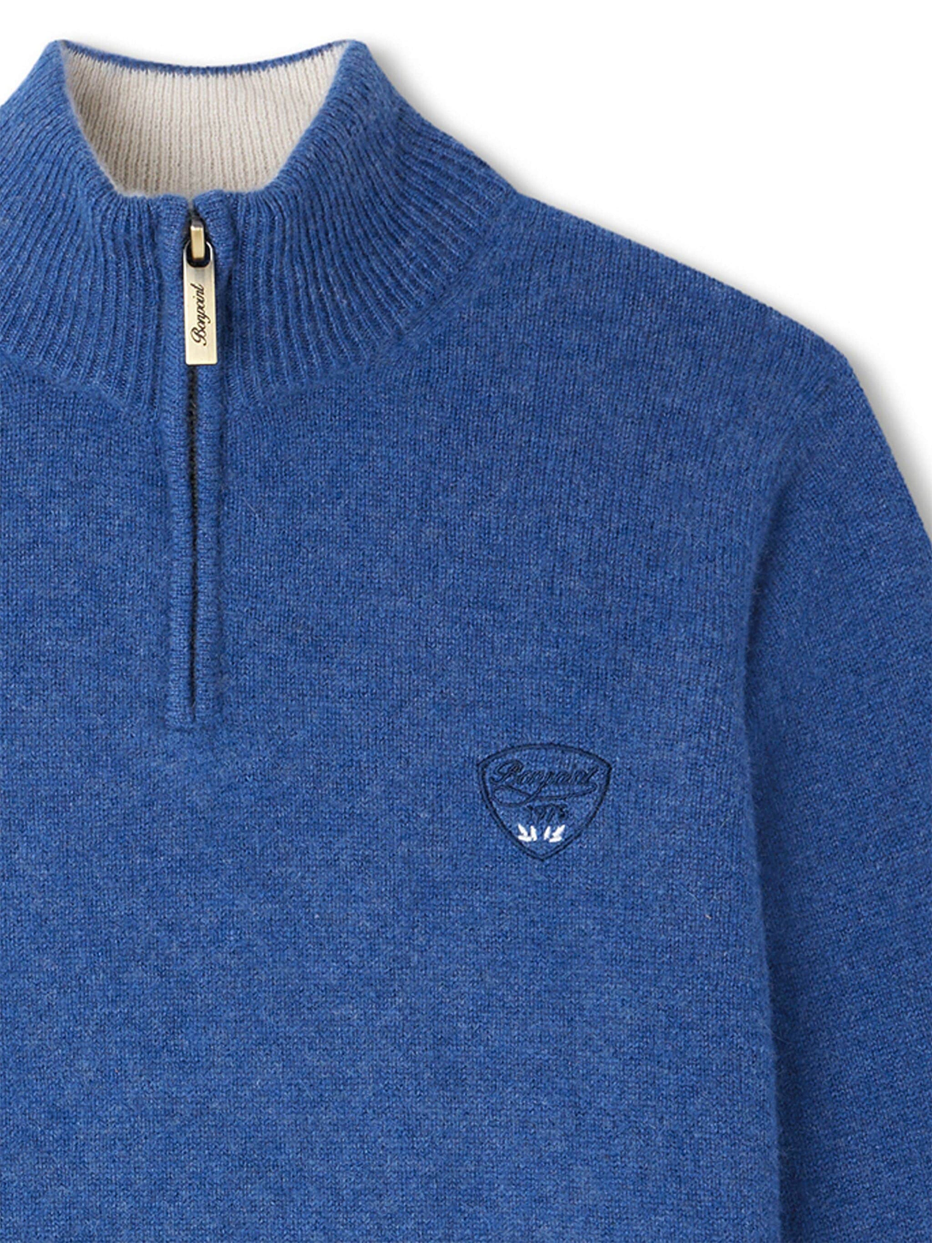 Bonpoint Boys Cashmere Gert Jumper in Blue Pay With Visa Cheap Online