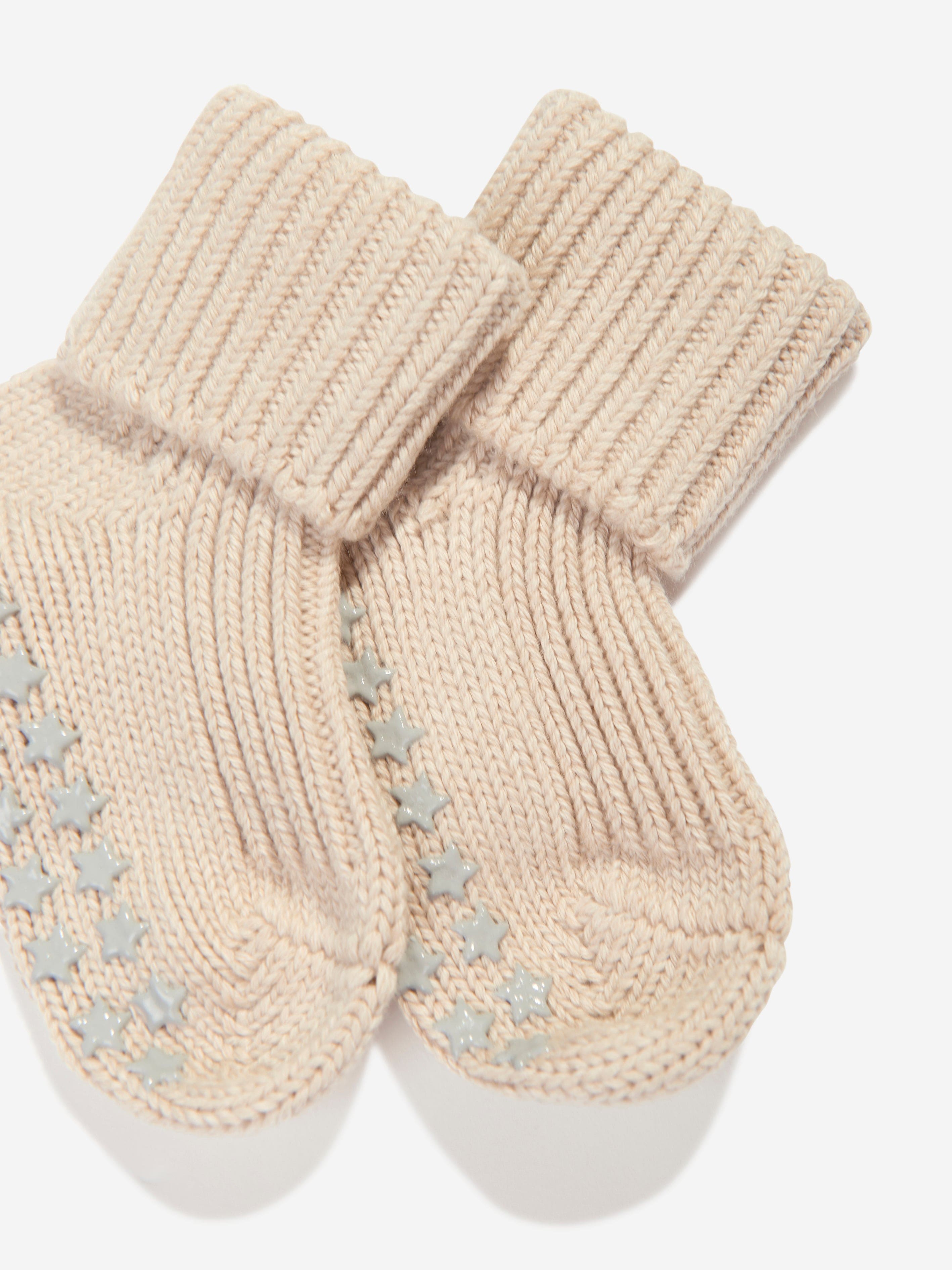 Falke Baby Cotton Catspads House Socks in Beige 2025 Cheap Online