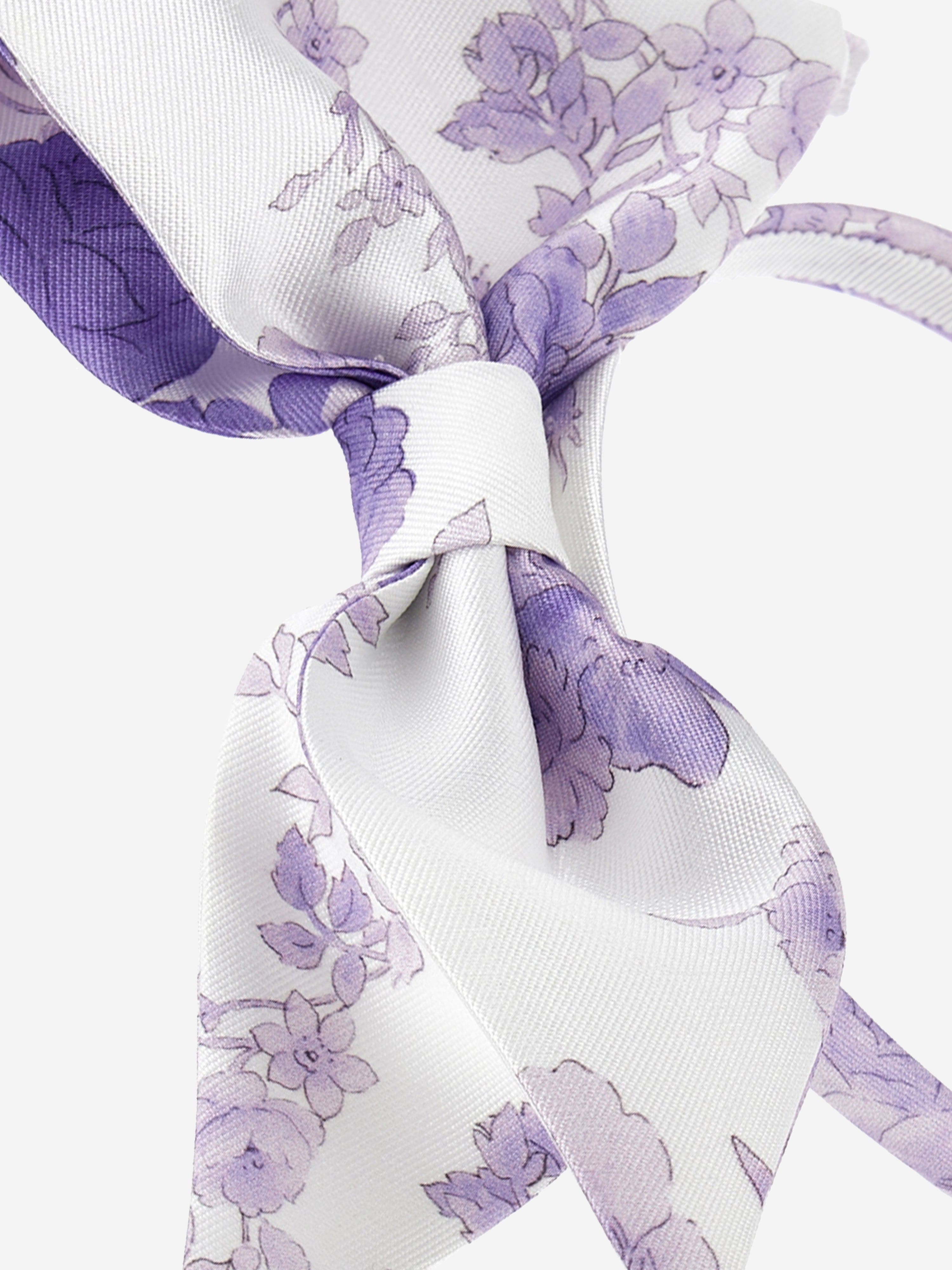 Monnalisa Girls Bow Headband in Ivory Outlet New Arrival