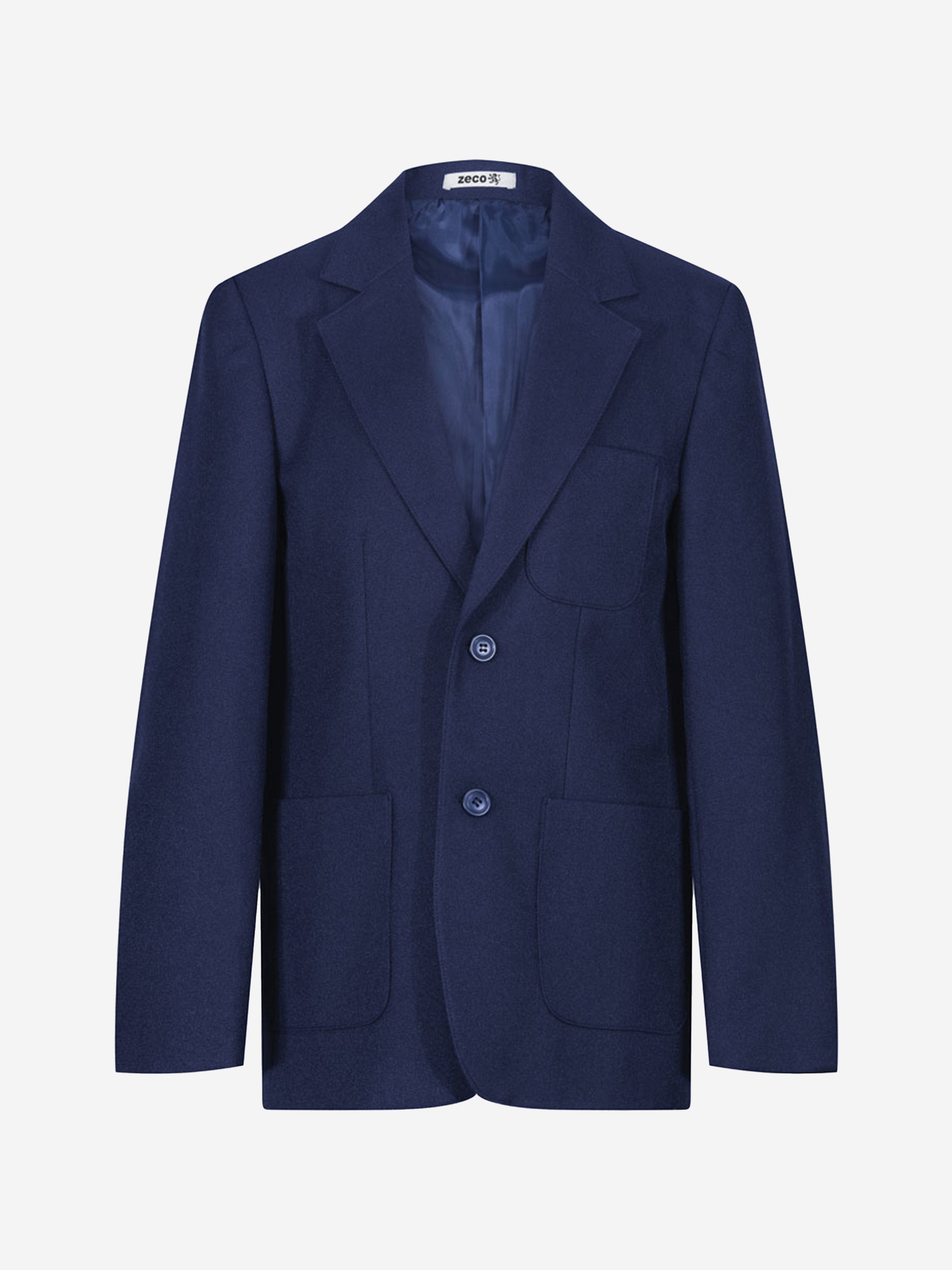 Zeco Boys School Eco-Blazer in Blue Buy Cheap Get Authentic