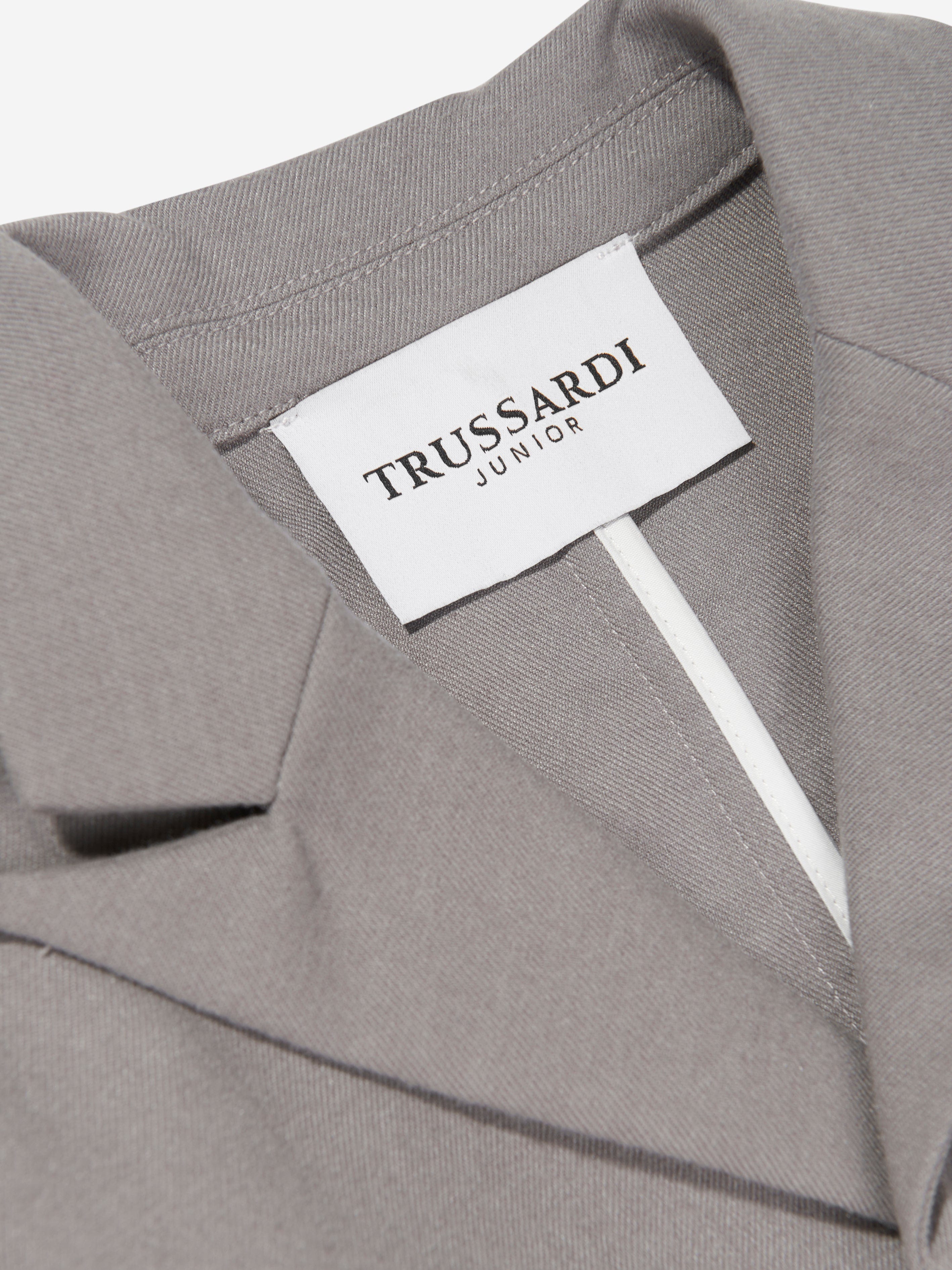 Trussardi Boys Gramlin Jacket in Grey Clearance Ebay