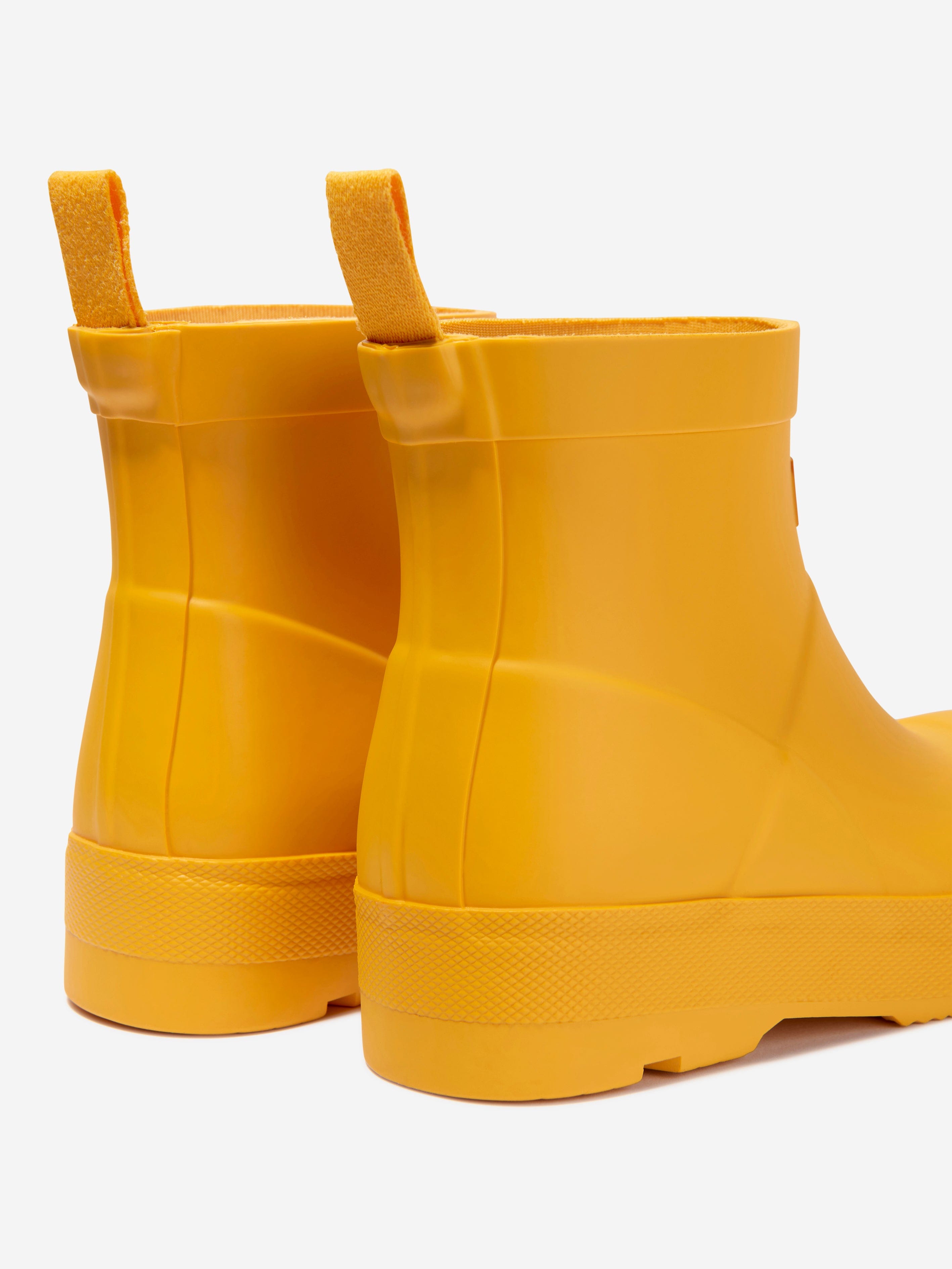 Hunter Kids Play Wellington Boots in Yellow With Paypal