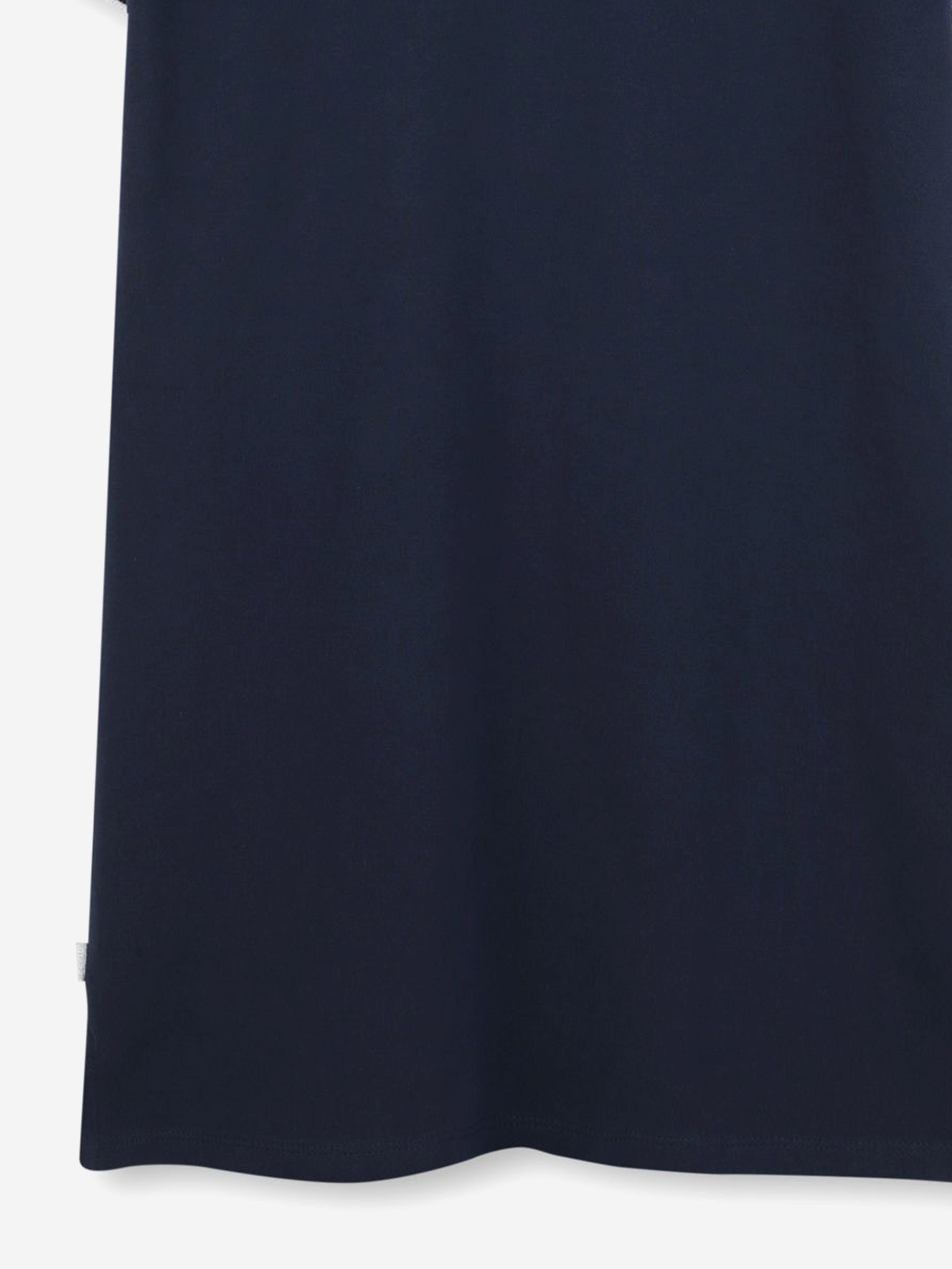 BOSS Girls Double B Logo Polo Dress in Navy Classic For Sale